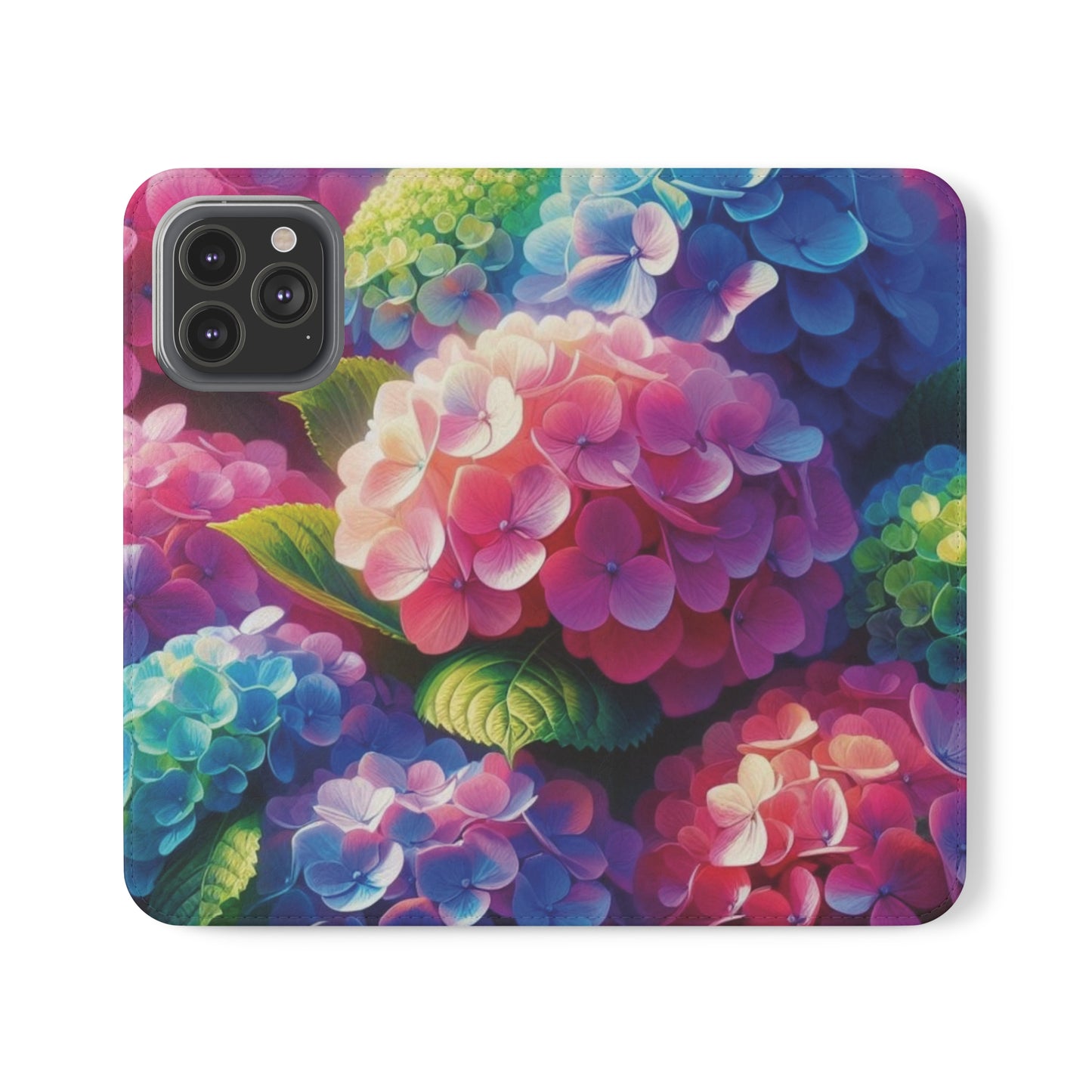 Hydrangea Flip Cases iPhone/Samsung