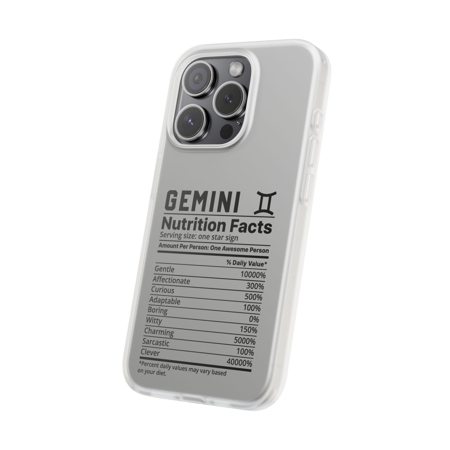 Gemini Nutrition Flexi Cases iPhone/Samsung with Gift Wrapping Option