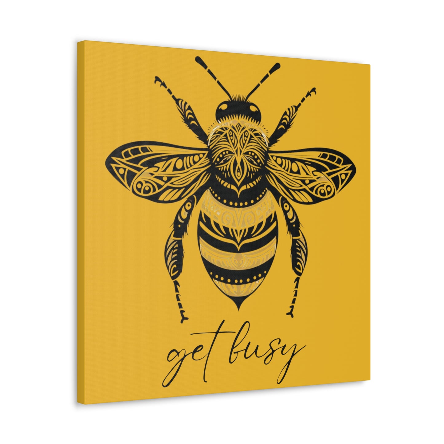 Get Busy Bee Classic Canvas - Yellow