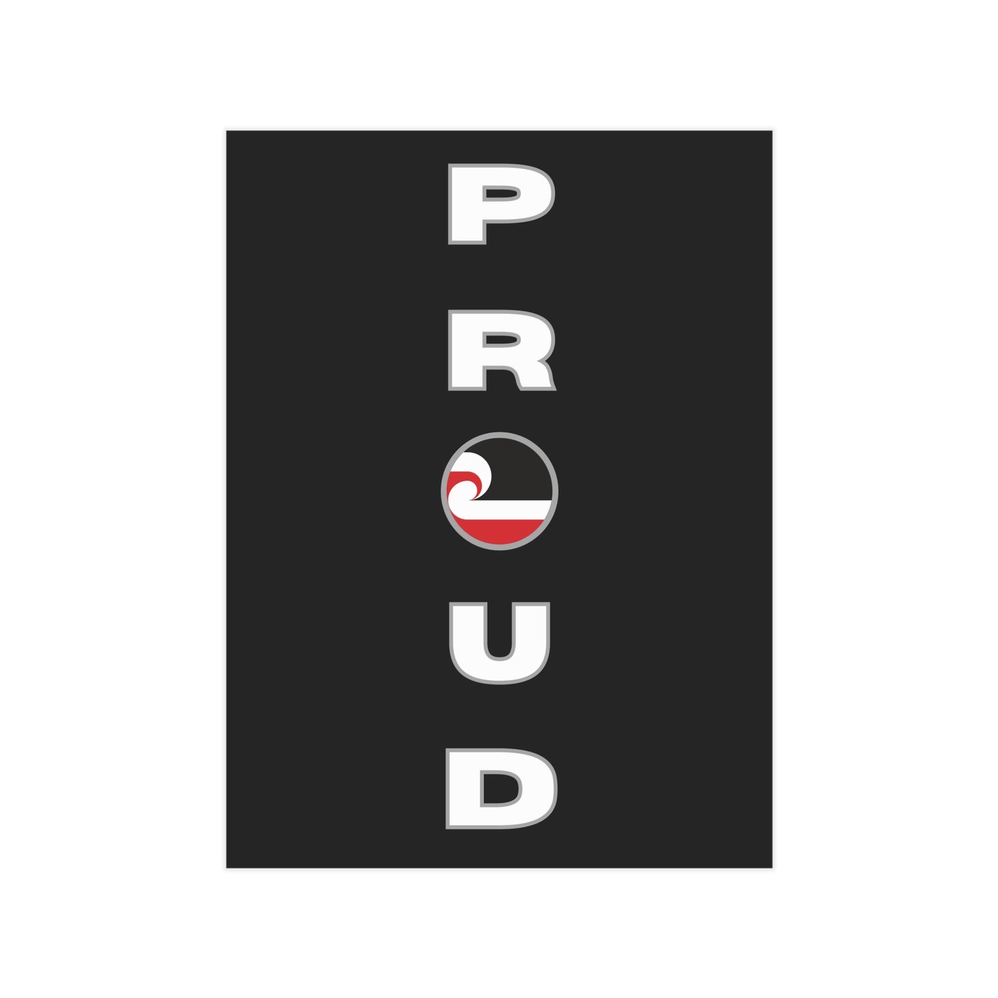 PROUD Unframed Prints - black