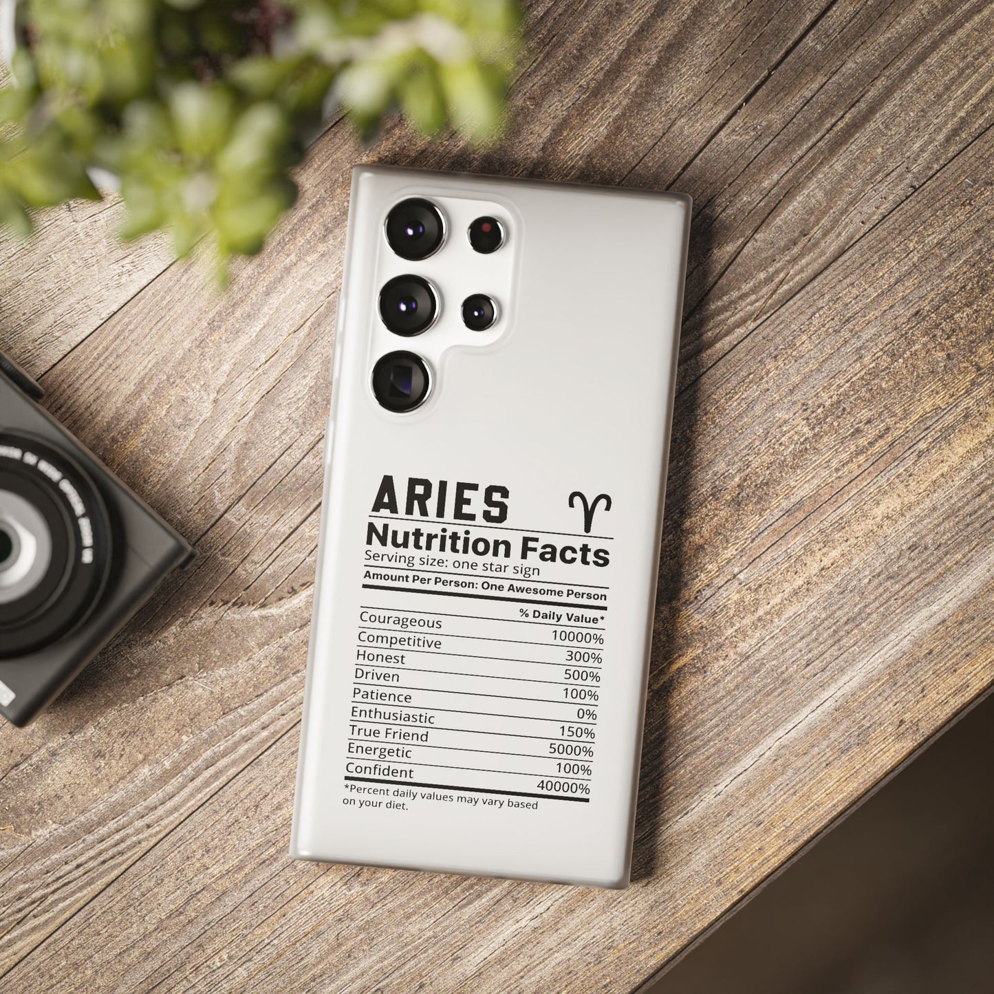 Aries Nutrition Flexi Cases iPhone/Samsung with Gift Wrapping Option