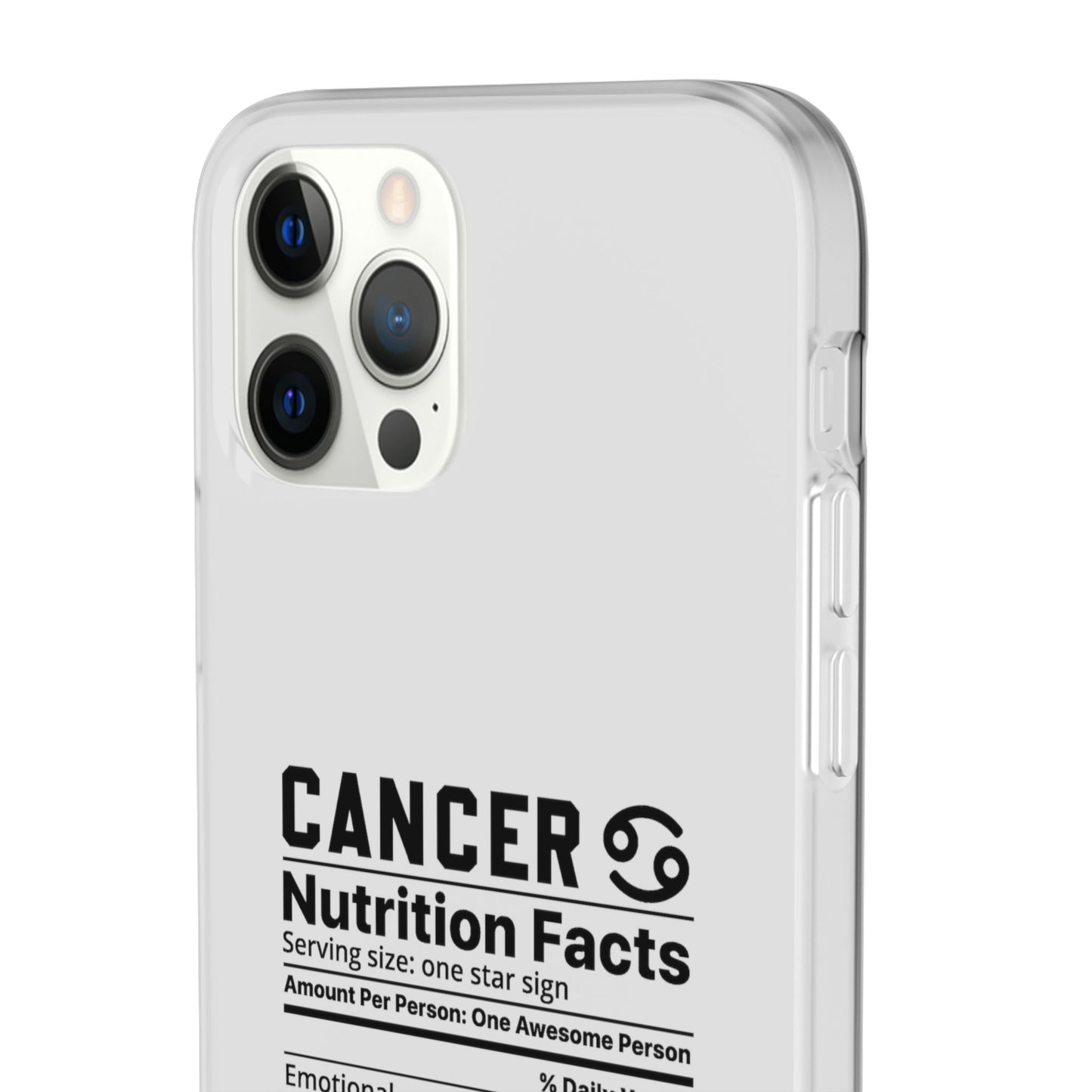 Cancer Nutrition Flexi Cases iPhone/Samsung with Gift Wrapping Option