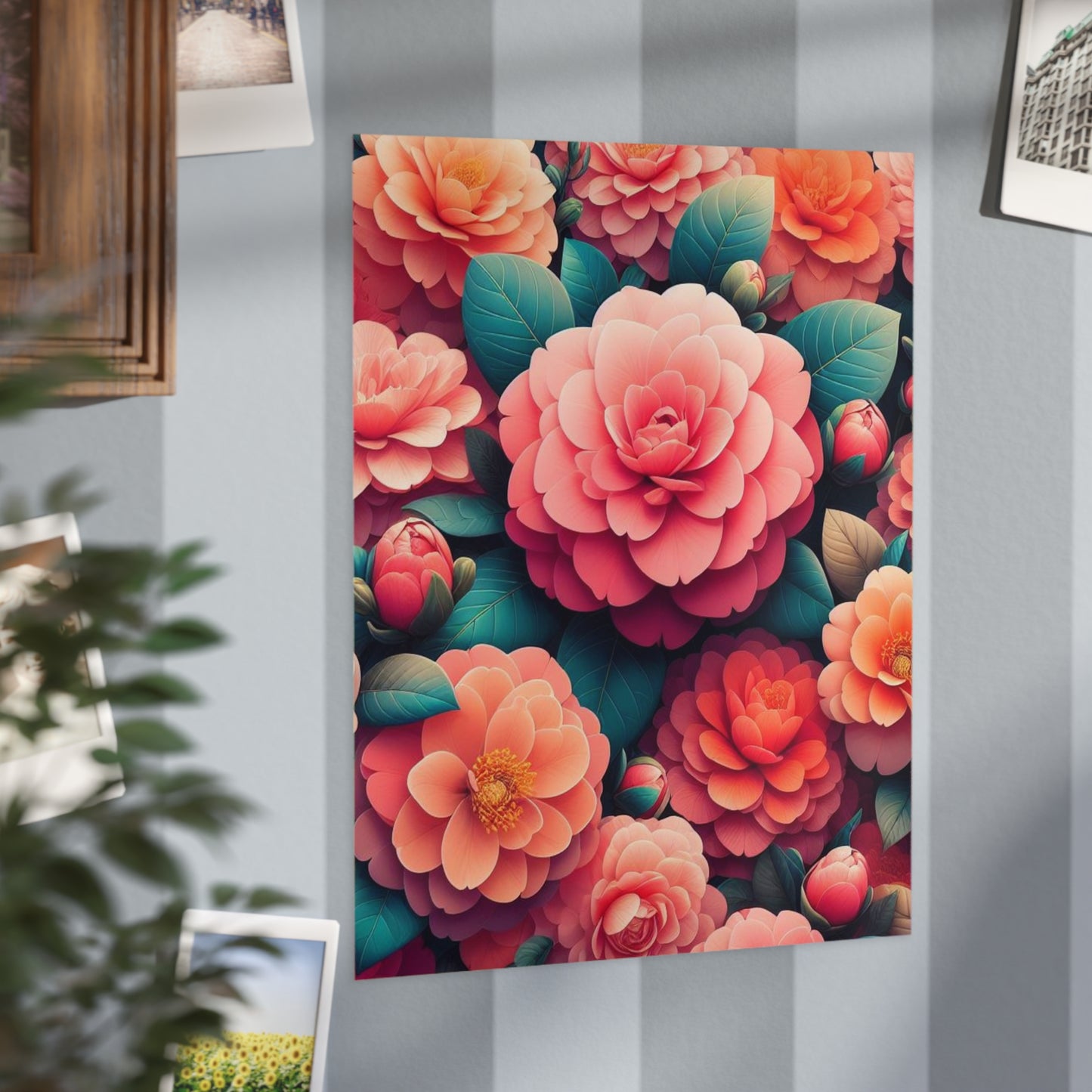 Camelias Unframed Prints