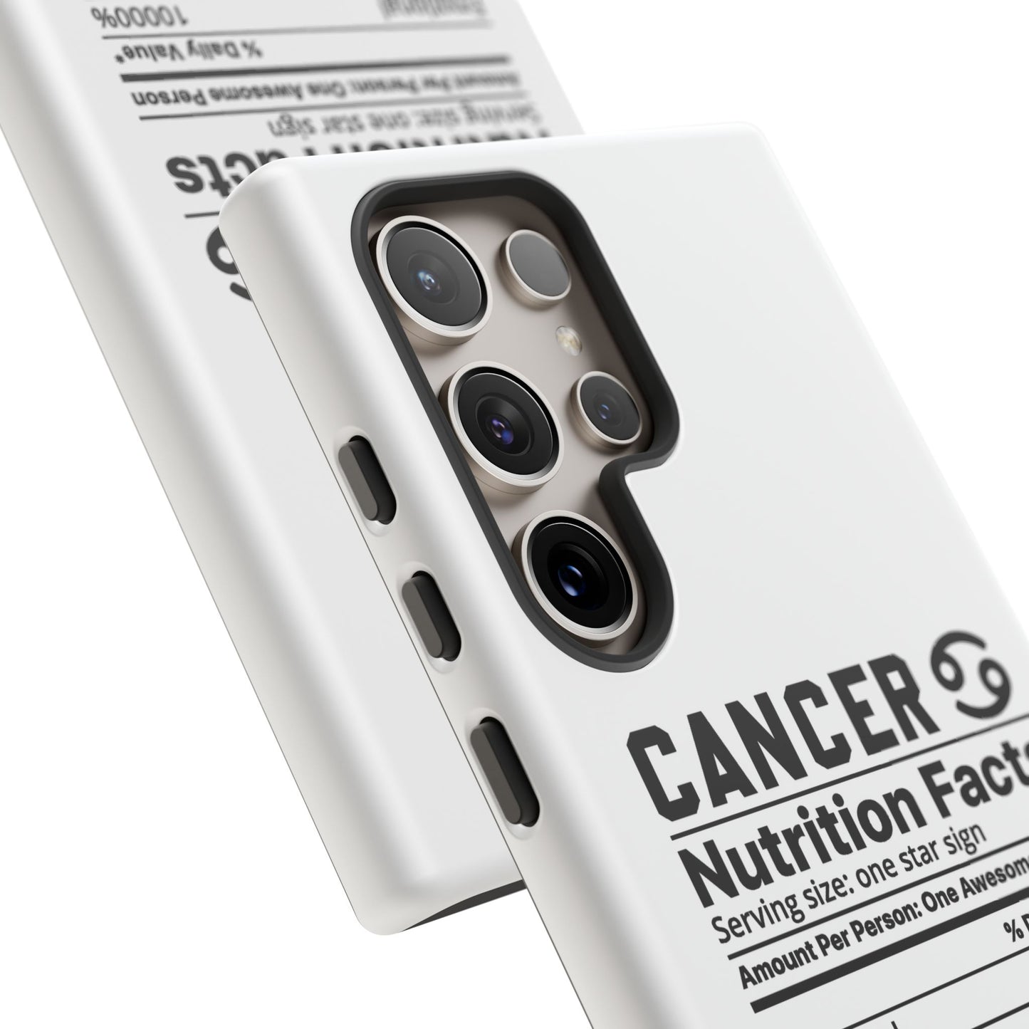 Cancer Nutrition Tough Cases - iPhone/Google/Samsung