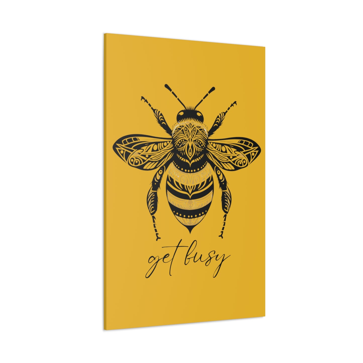 Get Busy Bee Classic Canvas - Yellow