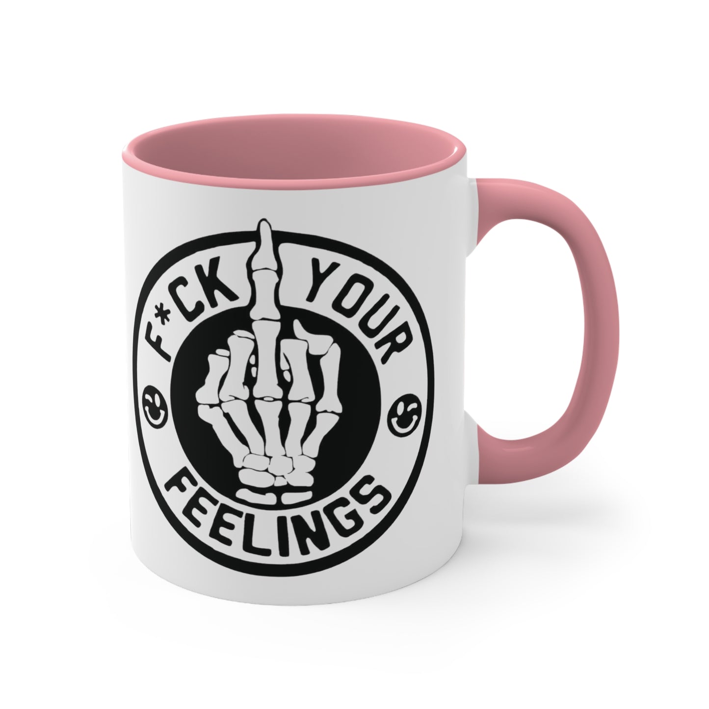 F*ck Your Feelings Colorful Accent Mug 11oz - For Adults Only