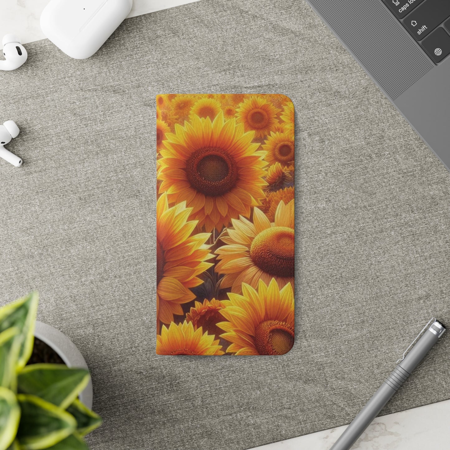 Sunflowers Flip Cases iPhone/Samsung