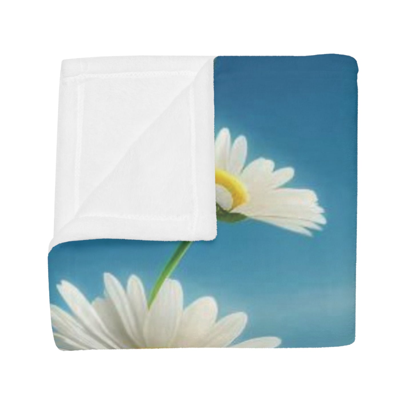 Daisies #1 Plush Fleece Blanket