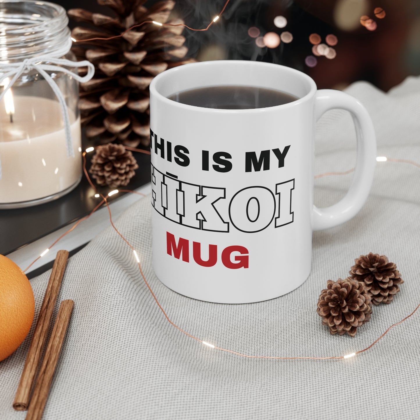 This is my Hīkoi Mug Ceramic Coffee Cups, 11oz