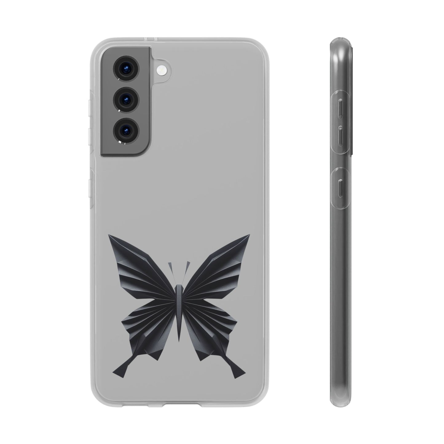 Origami Black Butterfly Flexi Cases