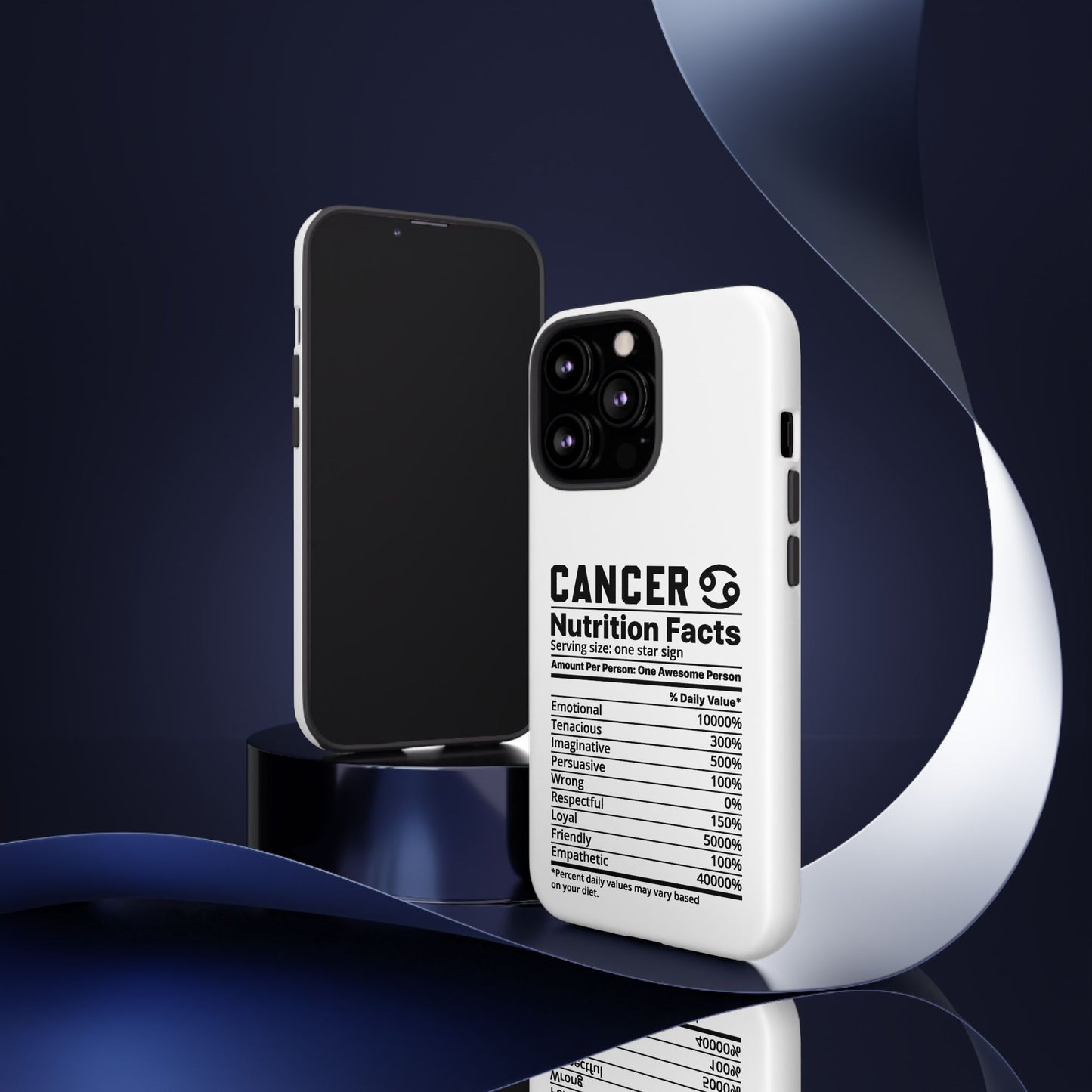 Cancer Nutrition Tough Cases - iPhone/Google/Samsung