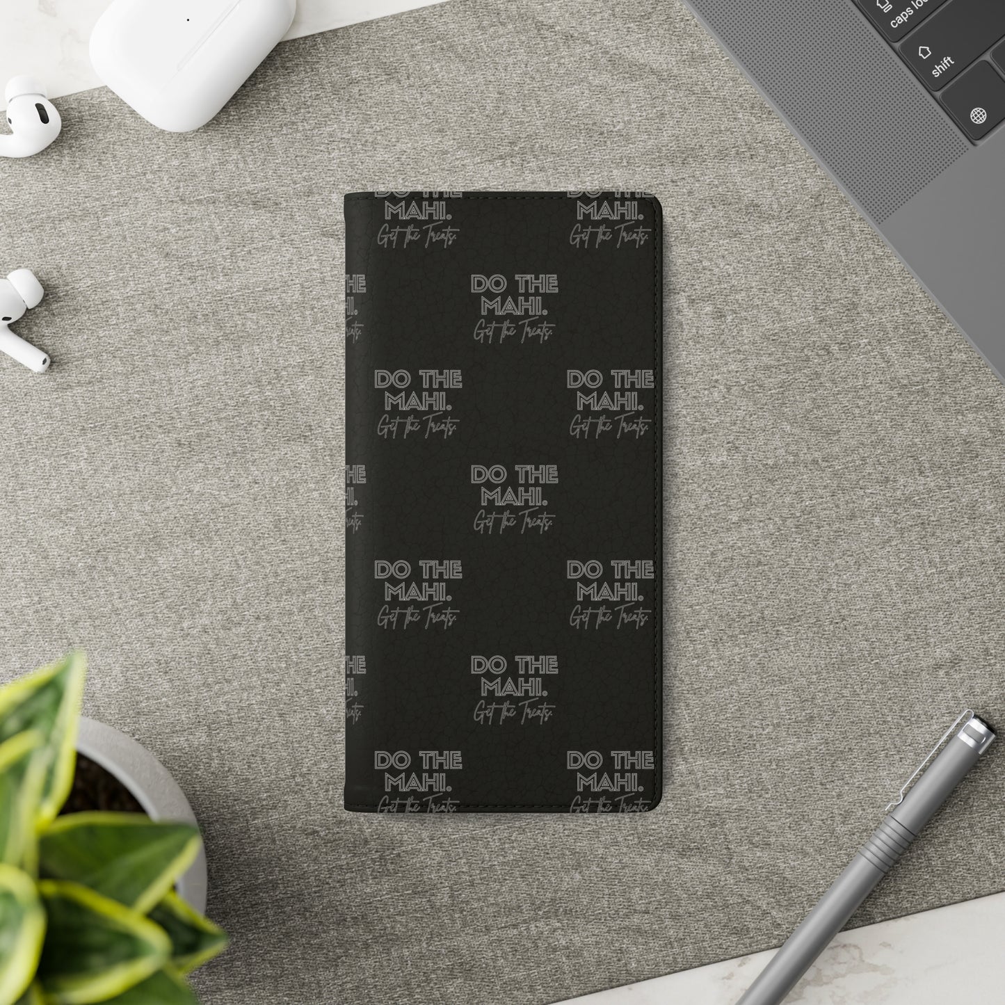 Do The Mahi. Flip Cases for iPhone/Samsung - black