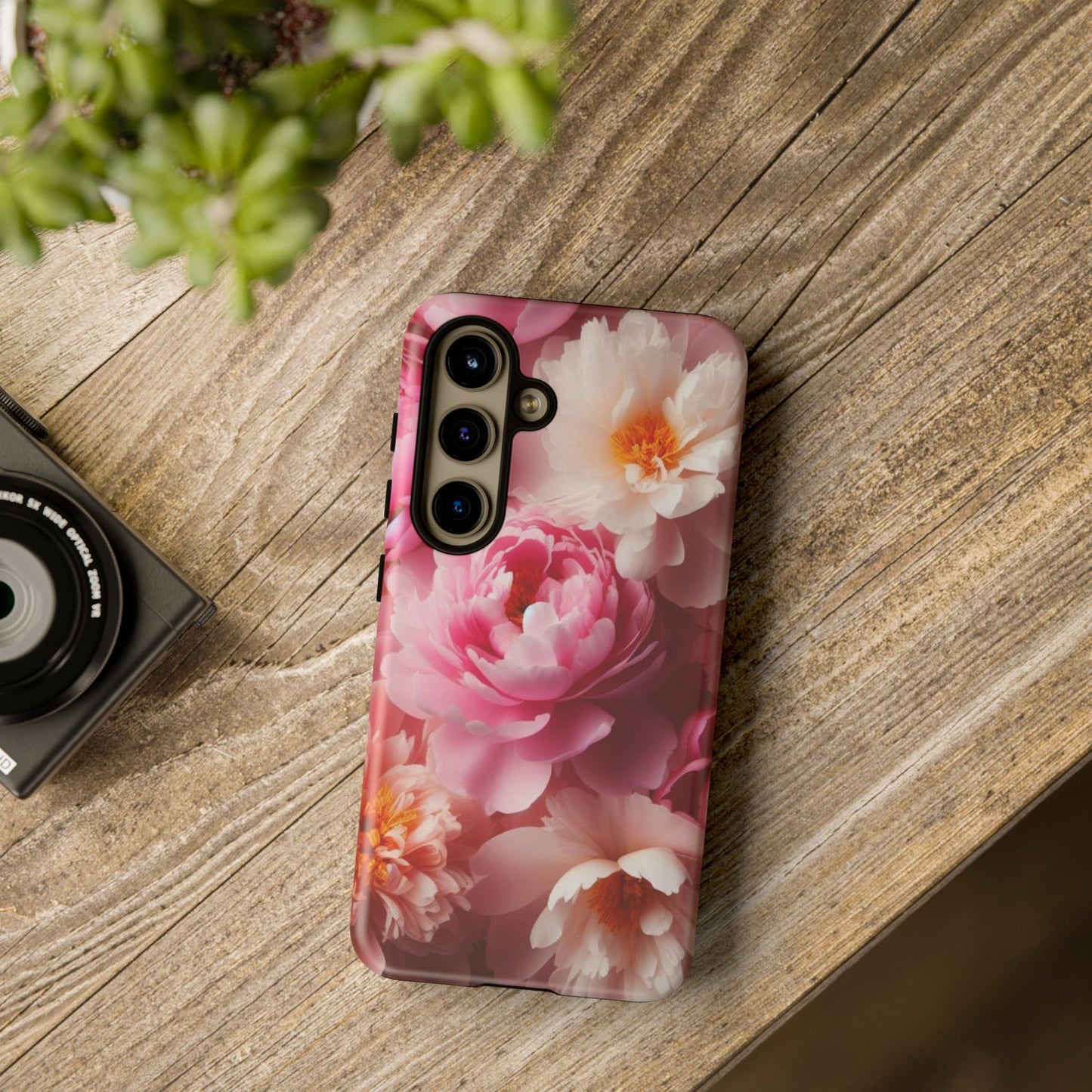 Peonies Tough Cases iPhone/Google/Samsung