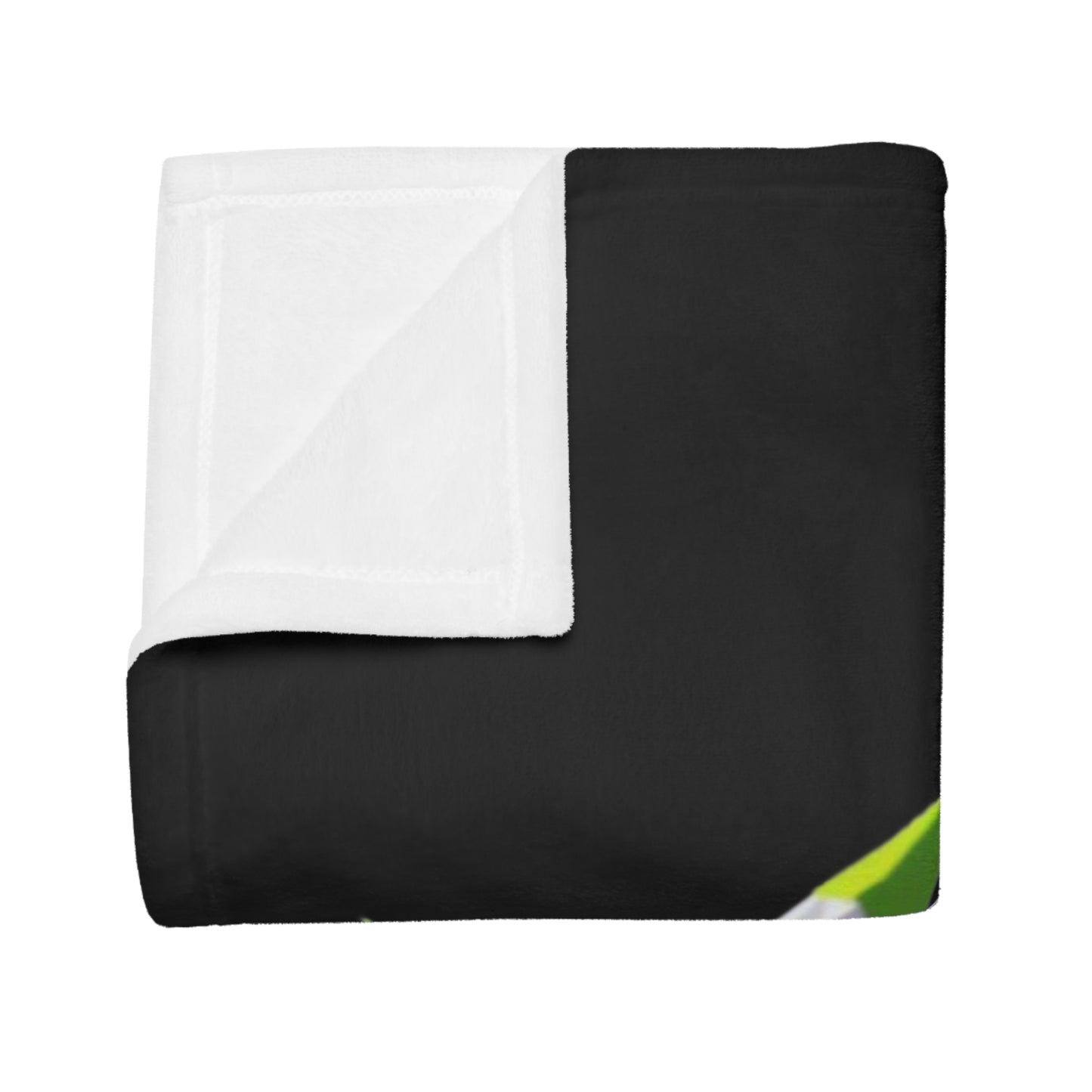 Origami Buzz Lightyear Plush Fleece Blanket - Black