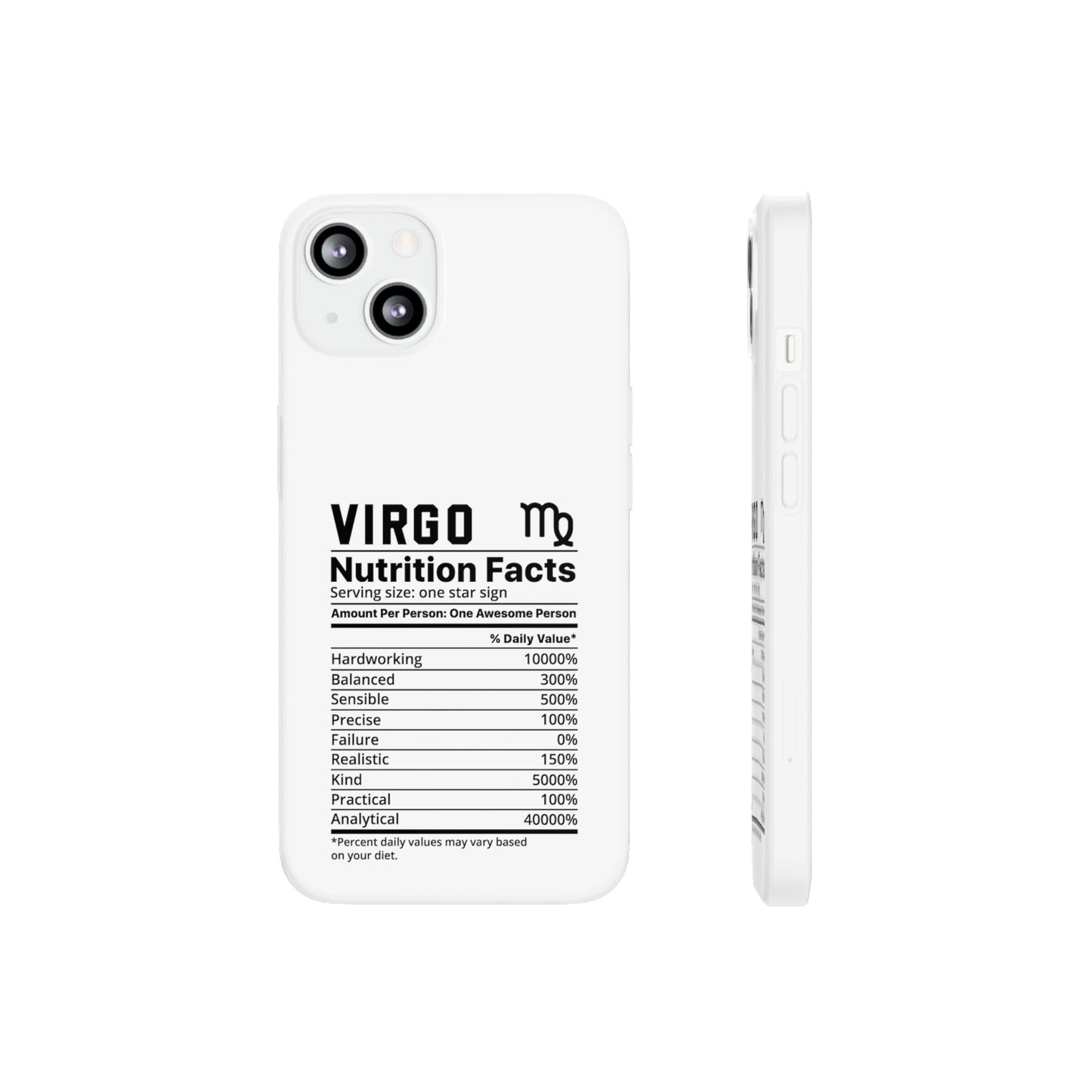 Virgo Nutrition Flexi Cases iPhone/Samsung with Gift Wrapping Option