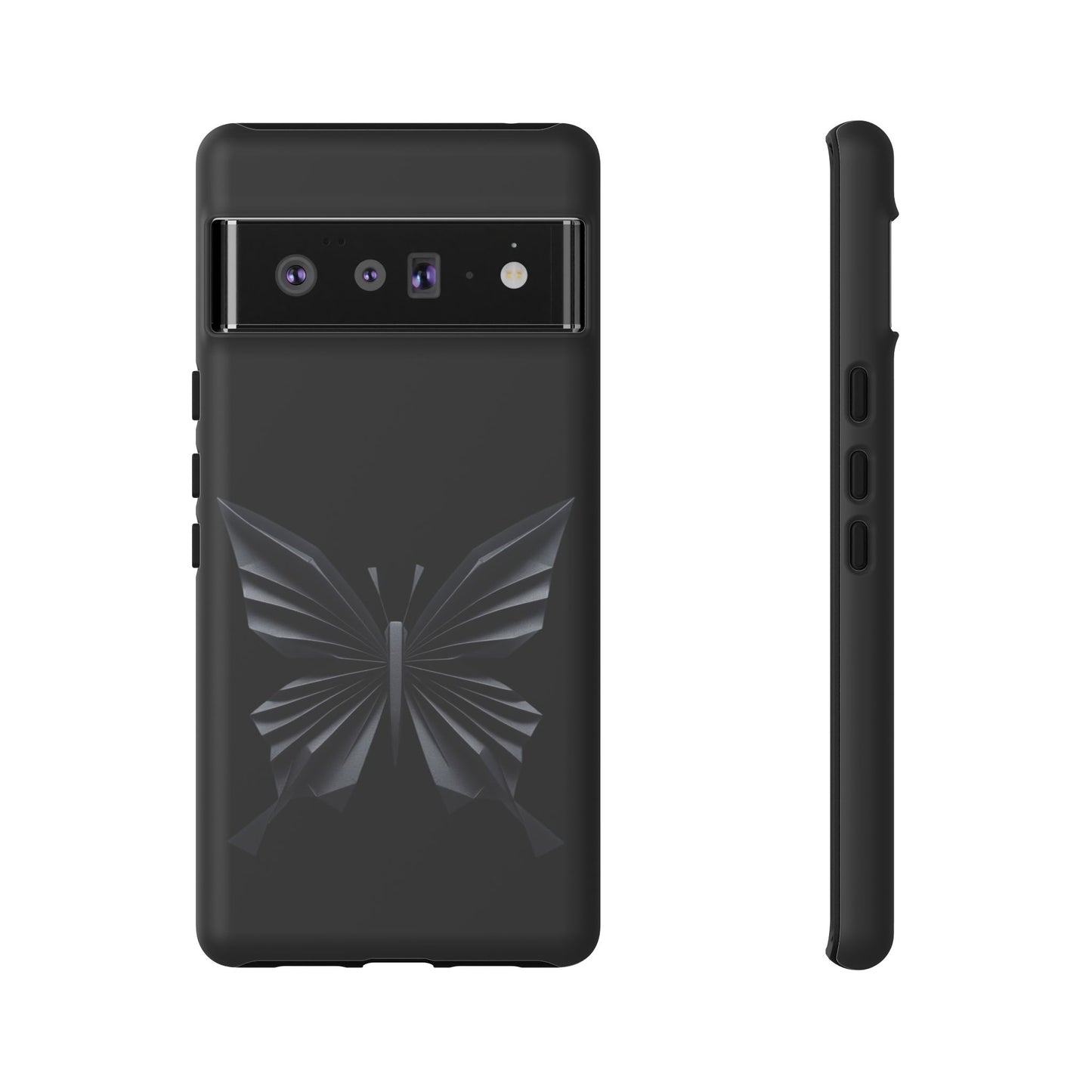 Origami Black Butterfly Tough Cases iPhone/Google/Samsung