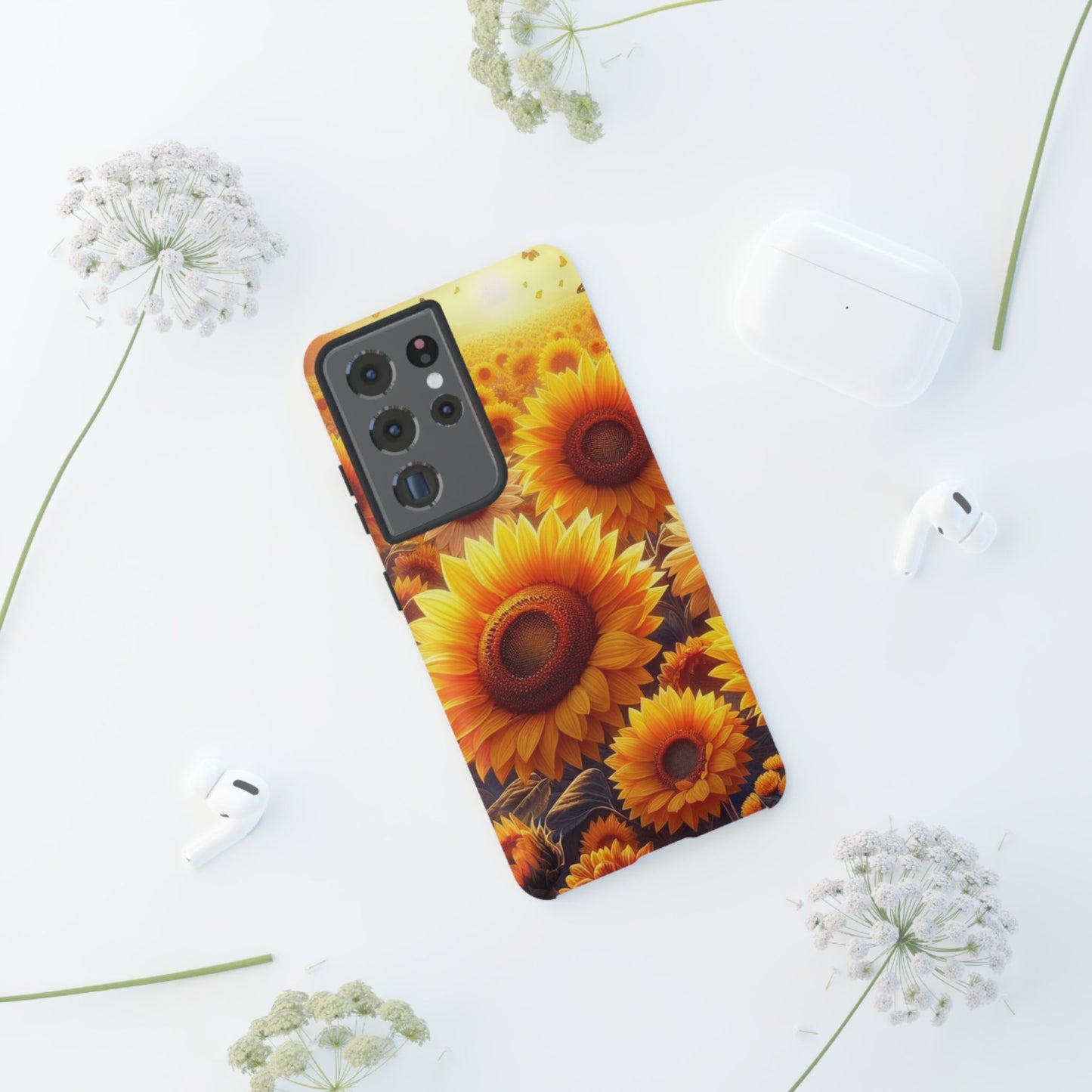 Sunflowers Tough Cases iPhone/Google/Samsung