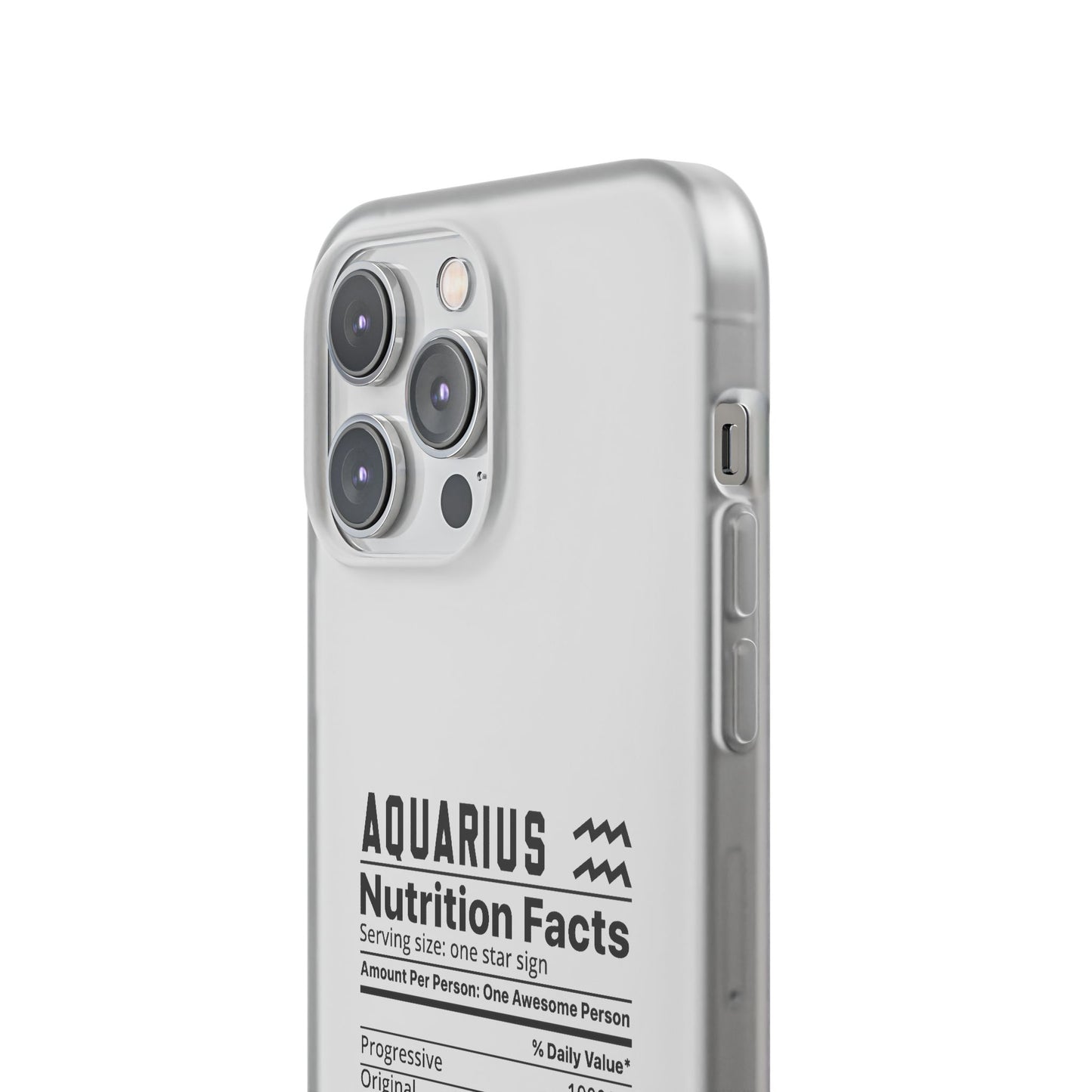 Aquarius Nutrition Flexi Cases iPhone/Samsung with Gift Wrapping Option