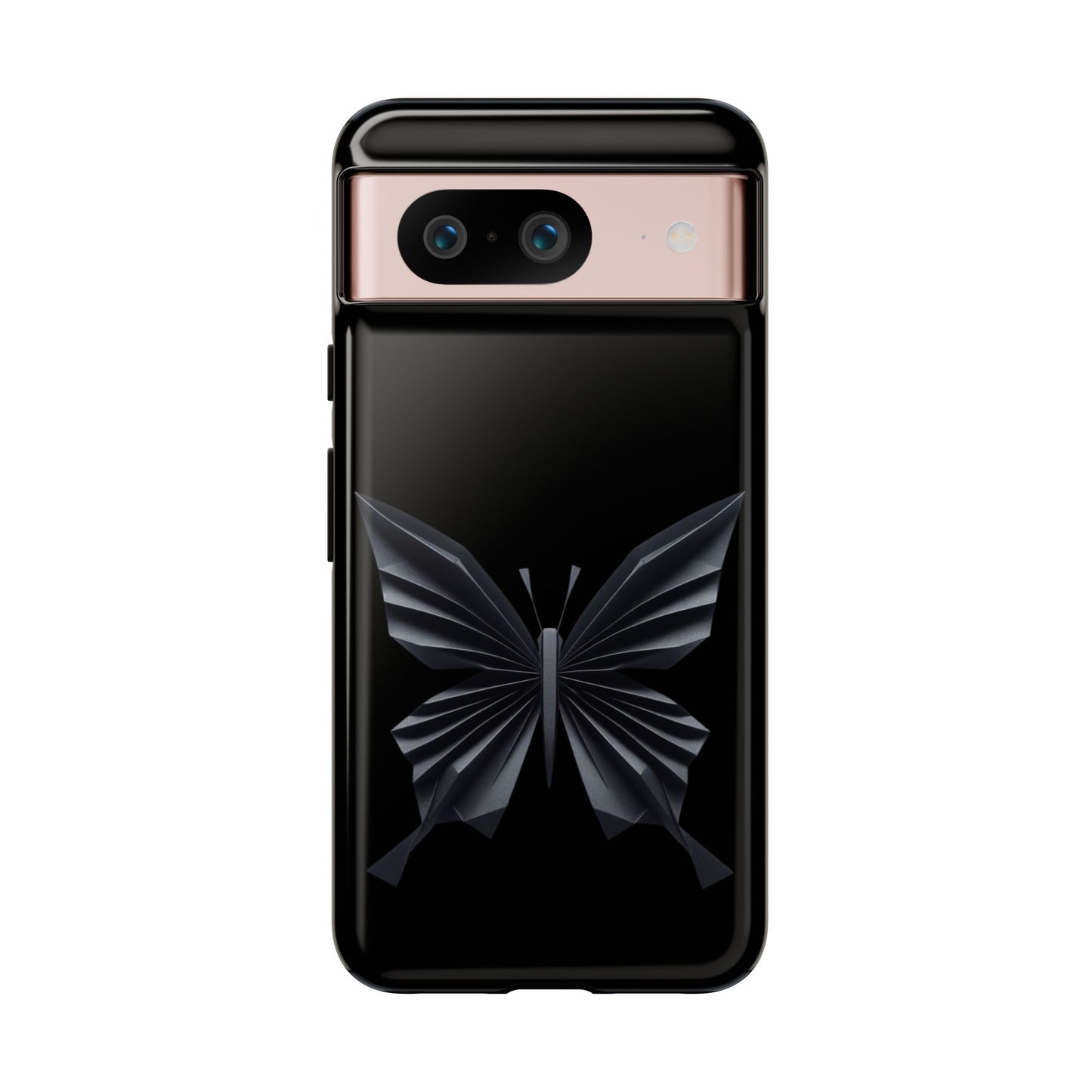 Origami Black Butterfly Tough Cases iPhone/Google/Samsung