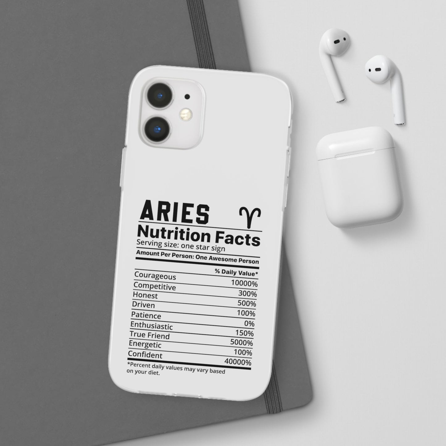 Aries Nutrition Flexi Cases iPhone/Samsung with Gift Wrapping Option