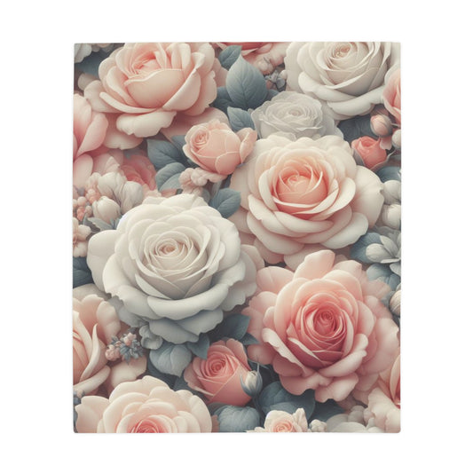 Roses #2 Plush Fleece Blanket