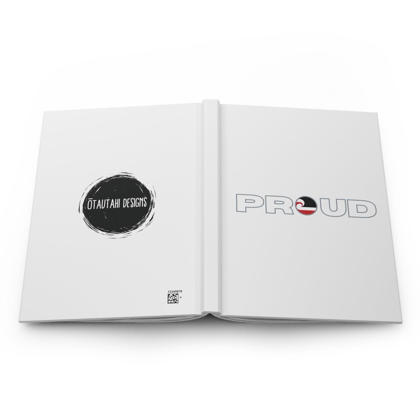 PROUD Hardcover Journal Matte - white