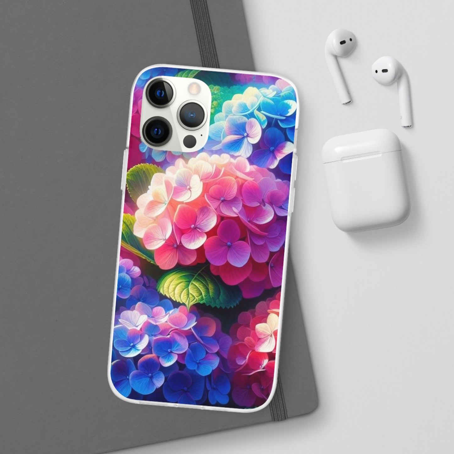 Hydrangea Flexi Cases