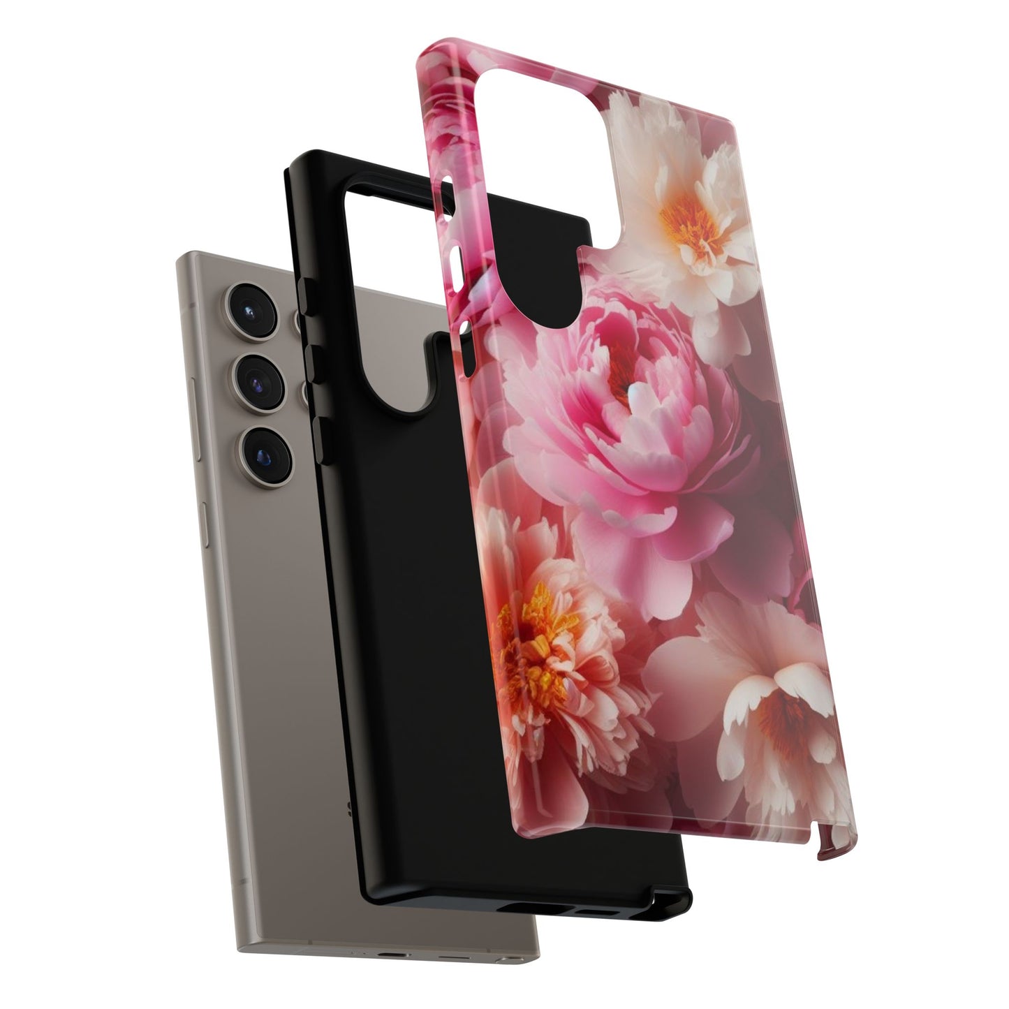 Peonies Tough Cases iPhone/Google/Samsung