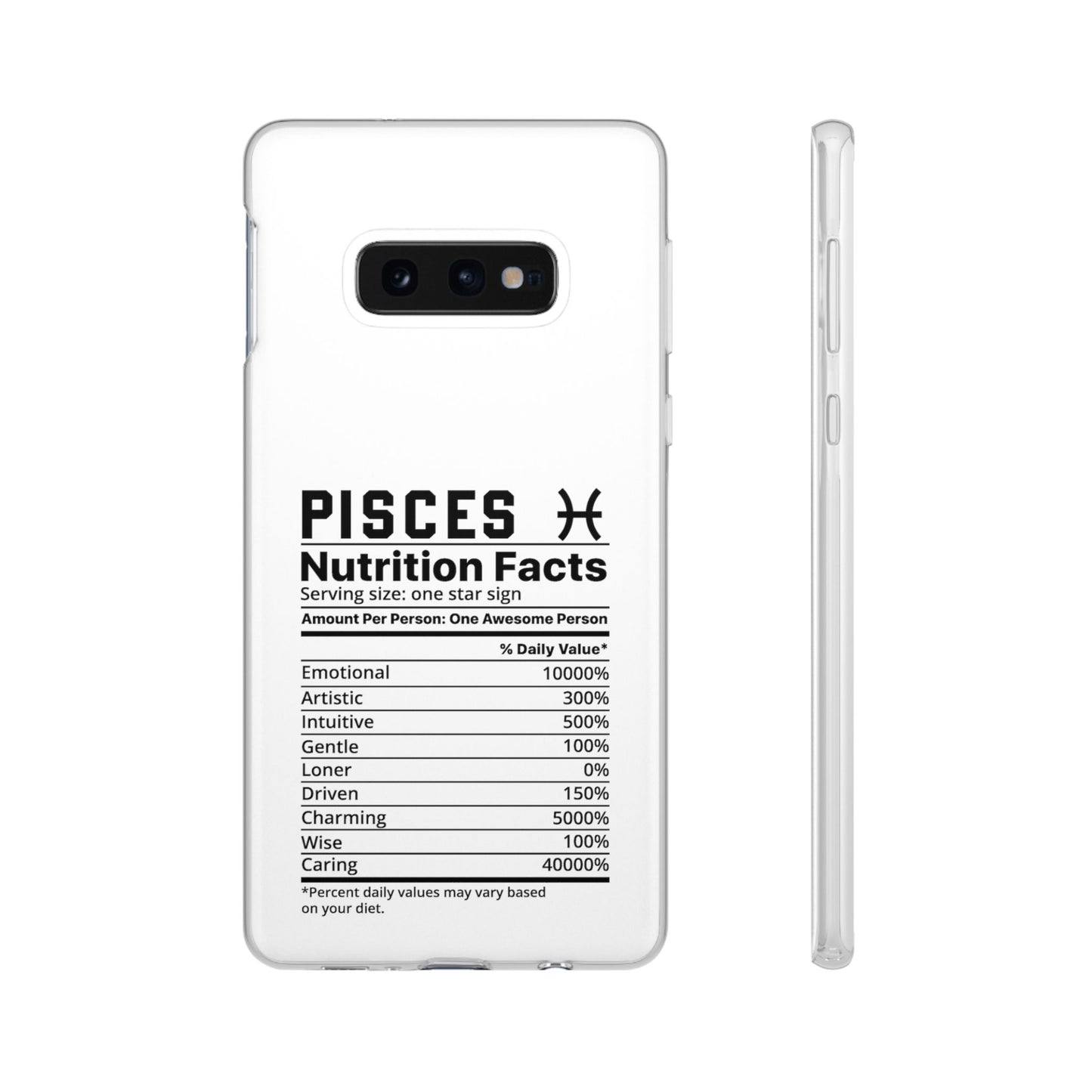 Pisces Nutrition Flexi Cases iPhone/Samsung with Gift Wrapping Option