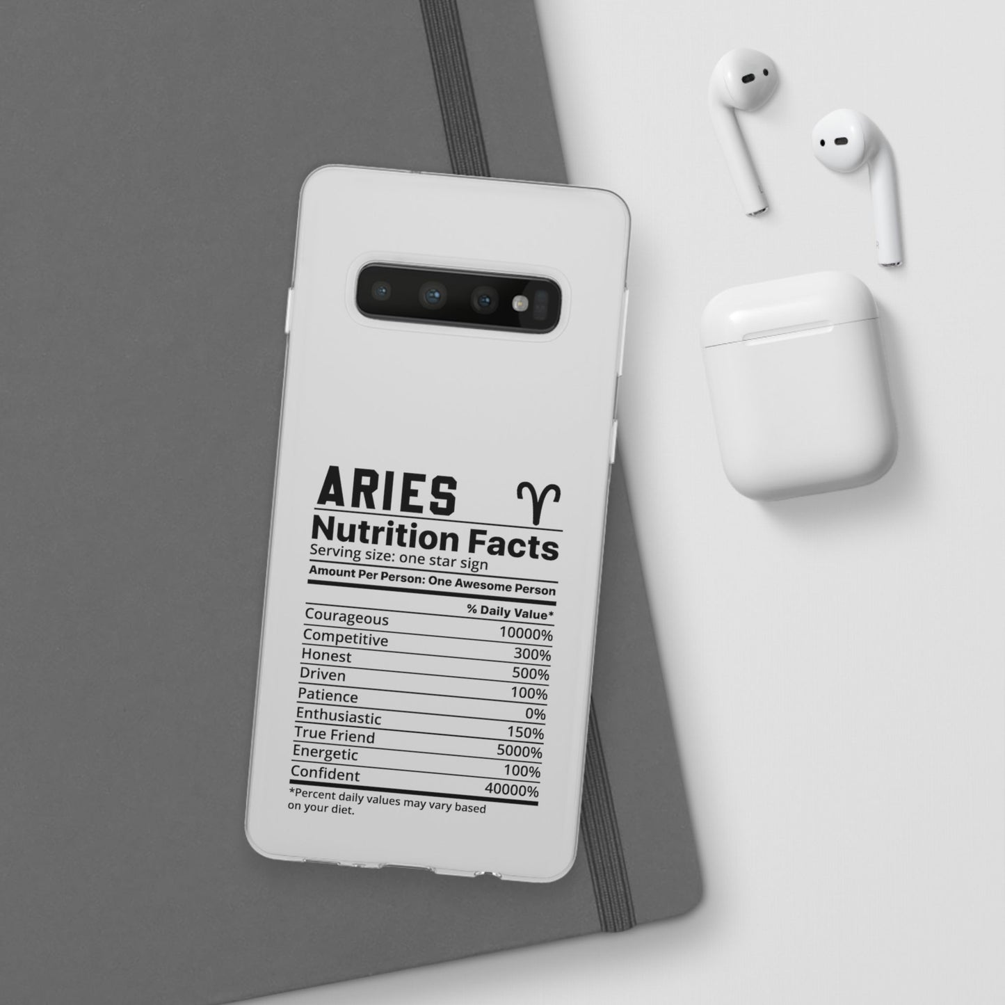 Aries Nutrition Flexi Cases iPhone/Samsung with Gift Wrapping Option