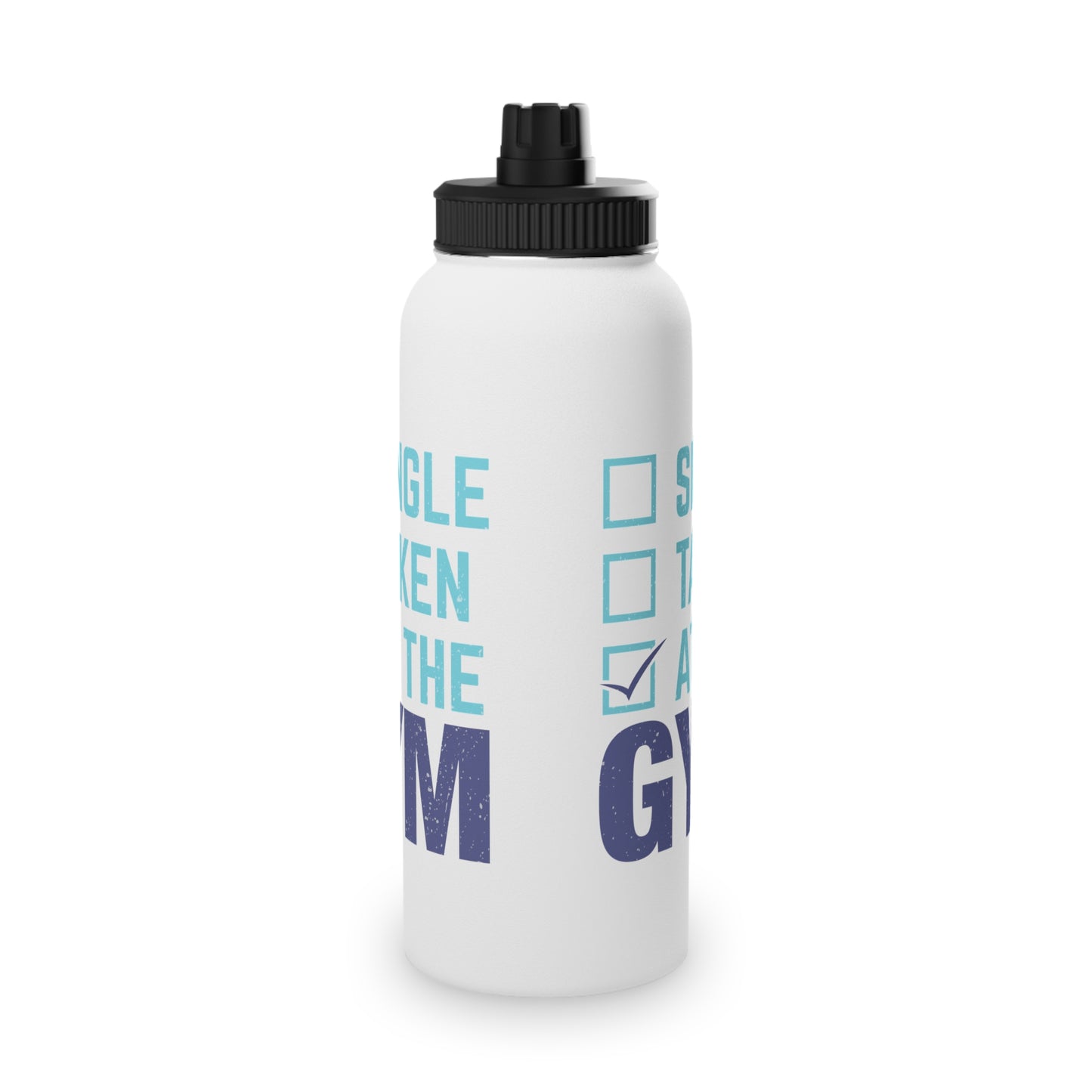 At The Gym Stainless Steel Sports Water Bottle - 3 sizes