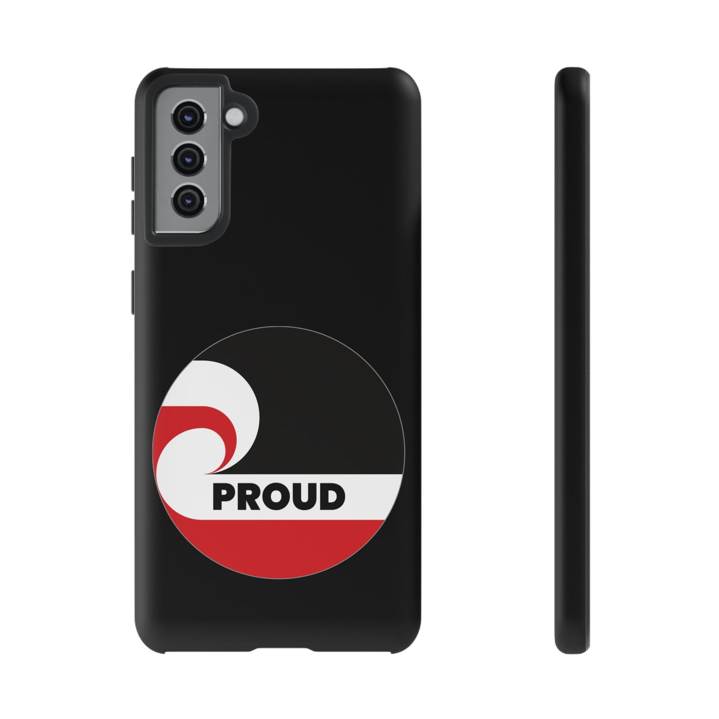 PROUD Tough Cases iPhone/Google Pixel/Samsung Galaxy - black