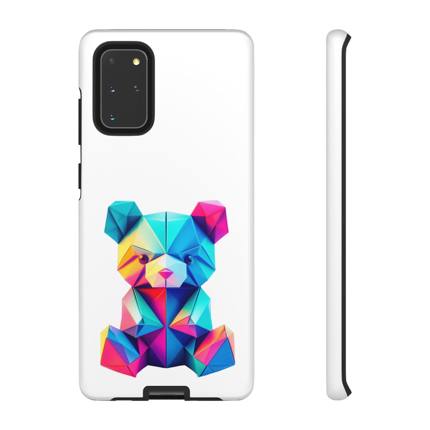 Origami Neon Teddy Tough Cases iPhone/Google/Samsung