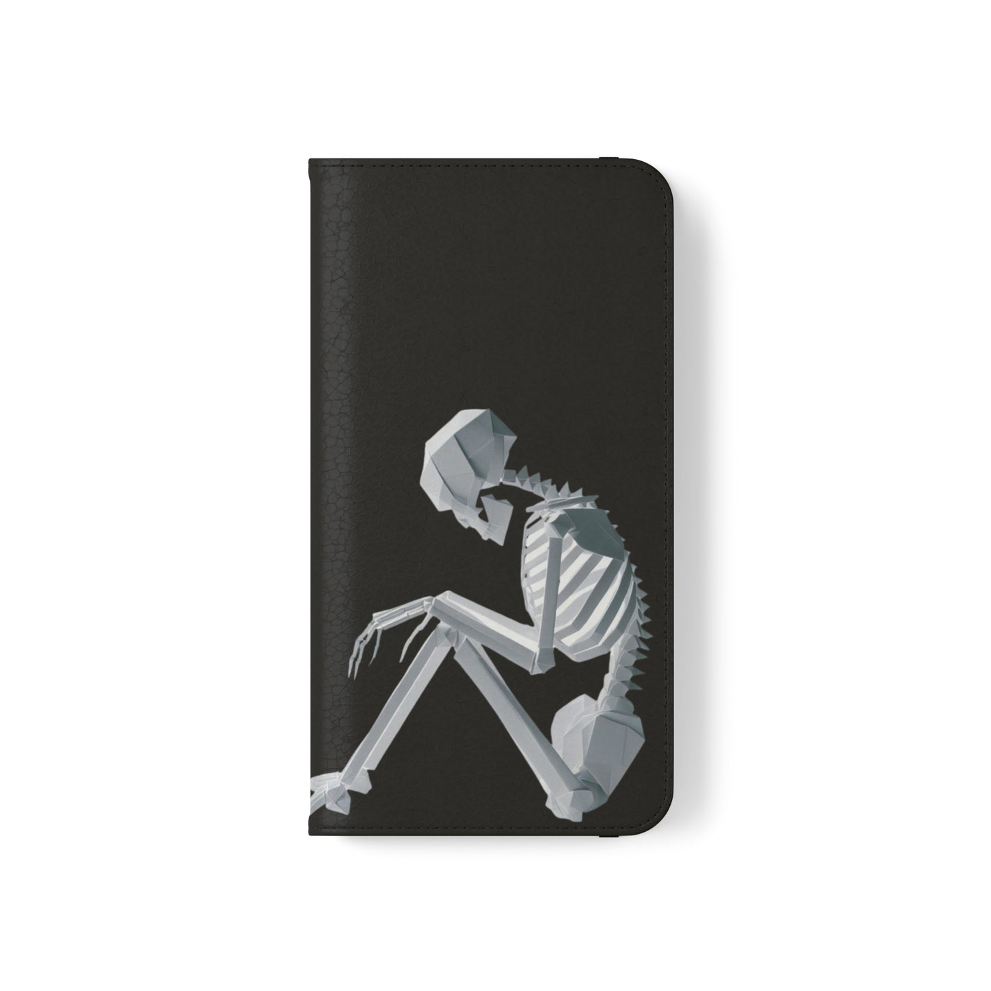 Origami Skelleton Flip Cases iPhone/Samsung