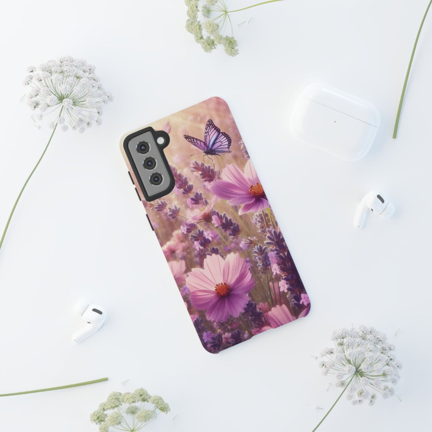 Lavender Tough Cases iPhone/Google/Samsung