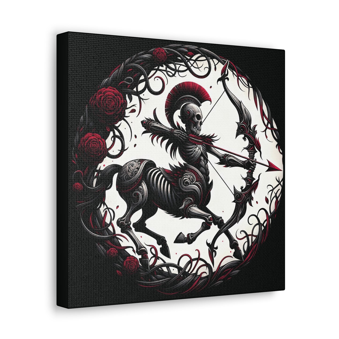 Sagittarius Classic Canvas - Black