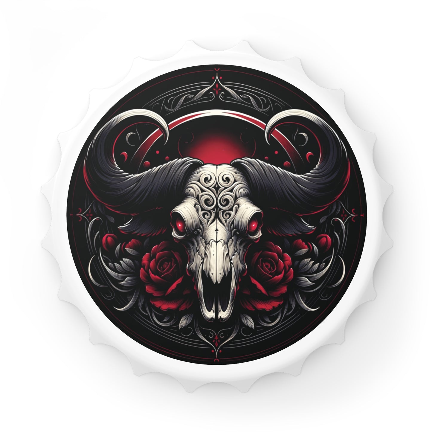 Gothic Taurus Bottle Opener