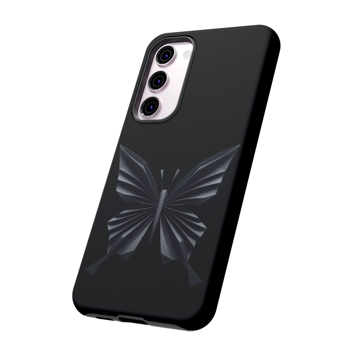 Origami Black Butterfly Tough Cases iPhone/Google/Samsung