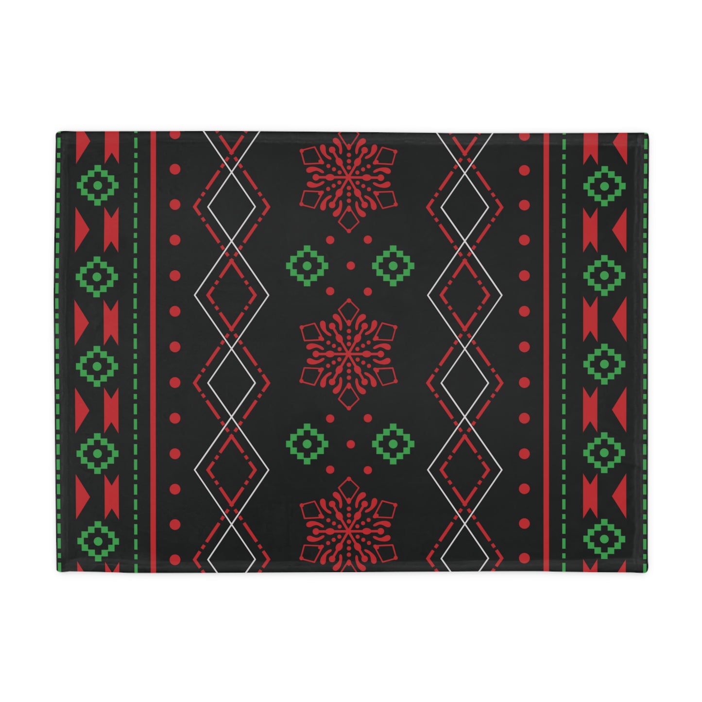 Ugly Christmas Sweater Plush Fleece Blanket #4