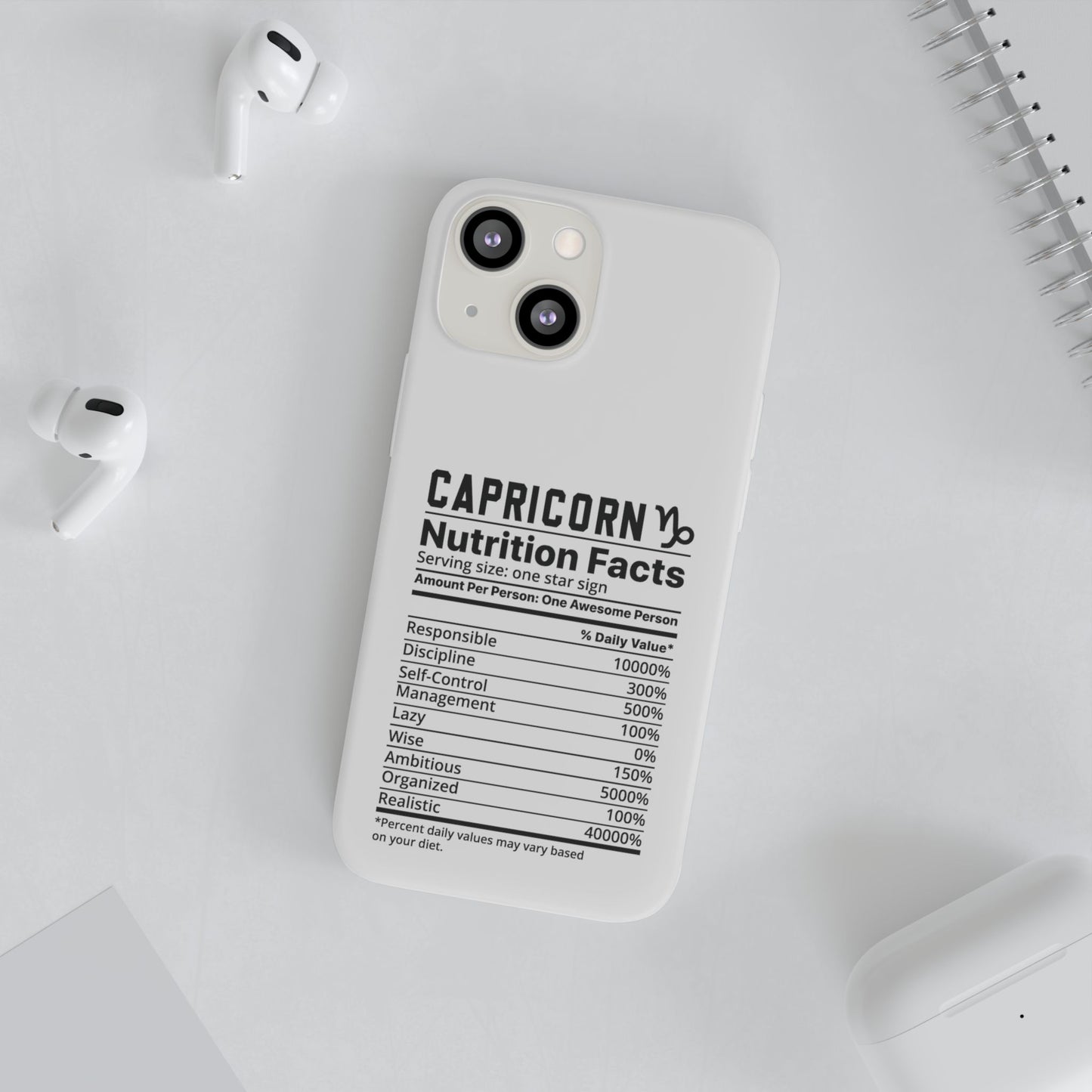 Capricorn Nutrition Flexi Cases iPhone/Samsung with Gift Wrapping Option