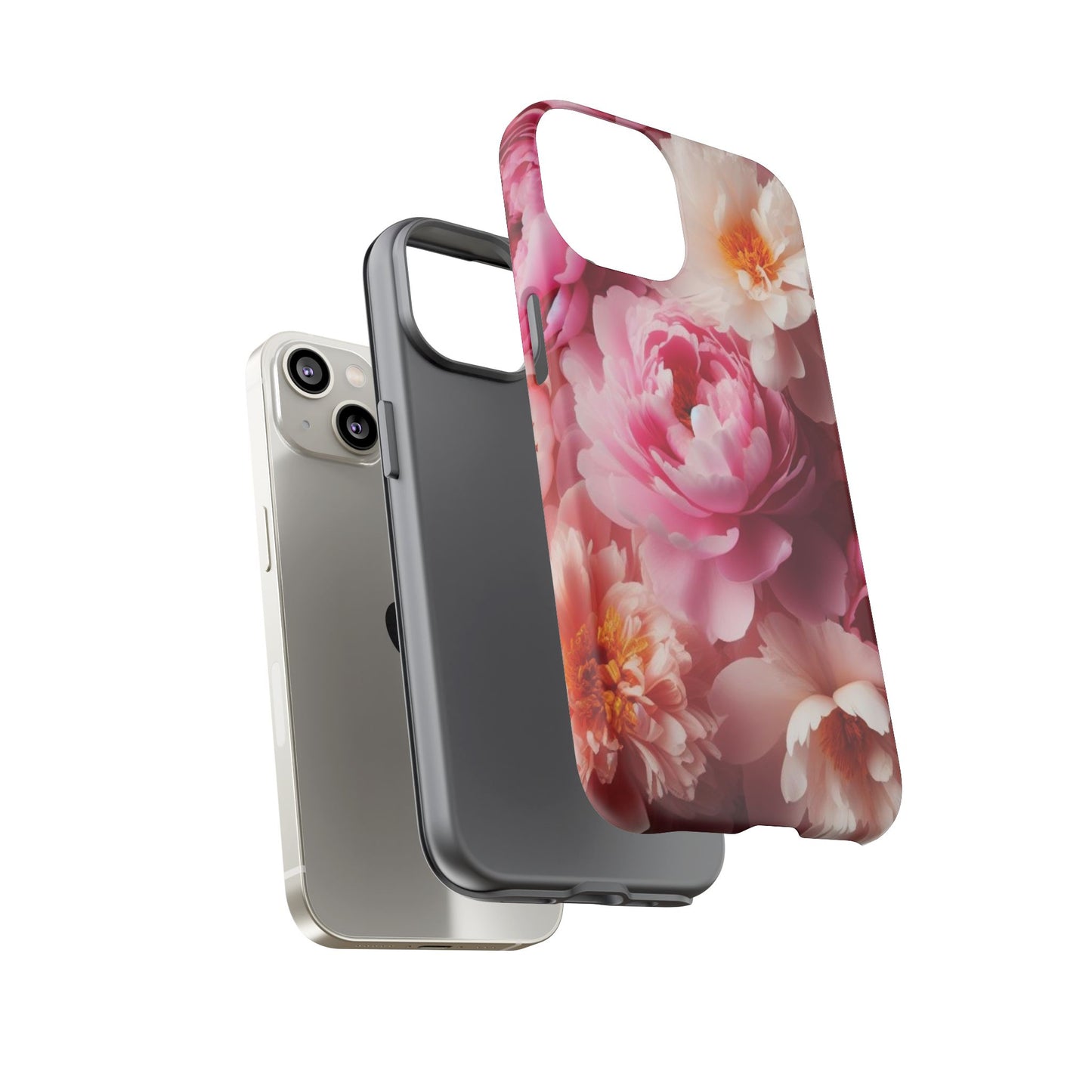 Peonies Tough Cases iPhone/Google/Samsung