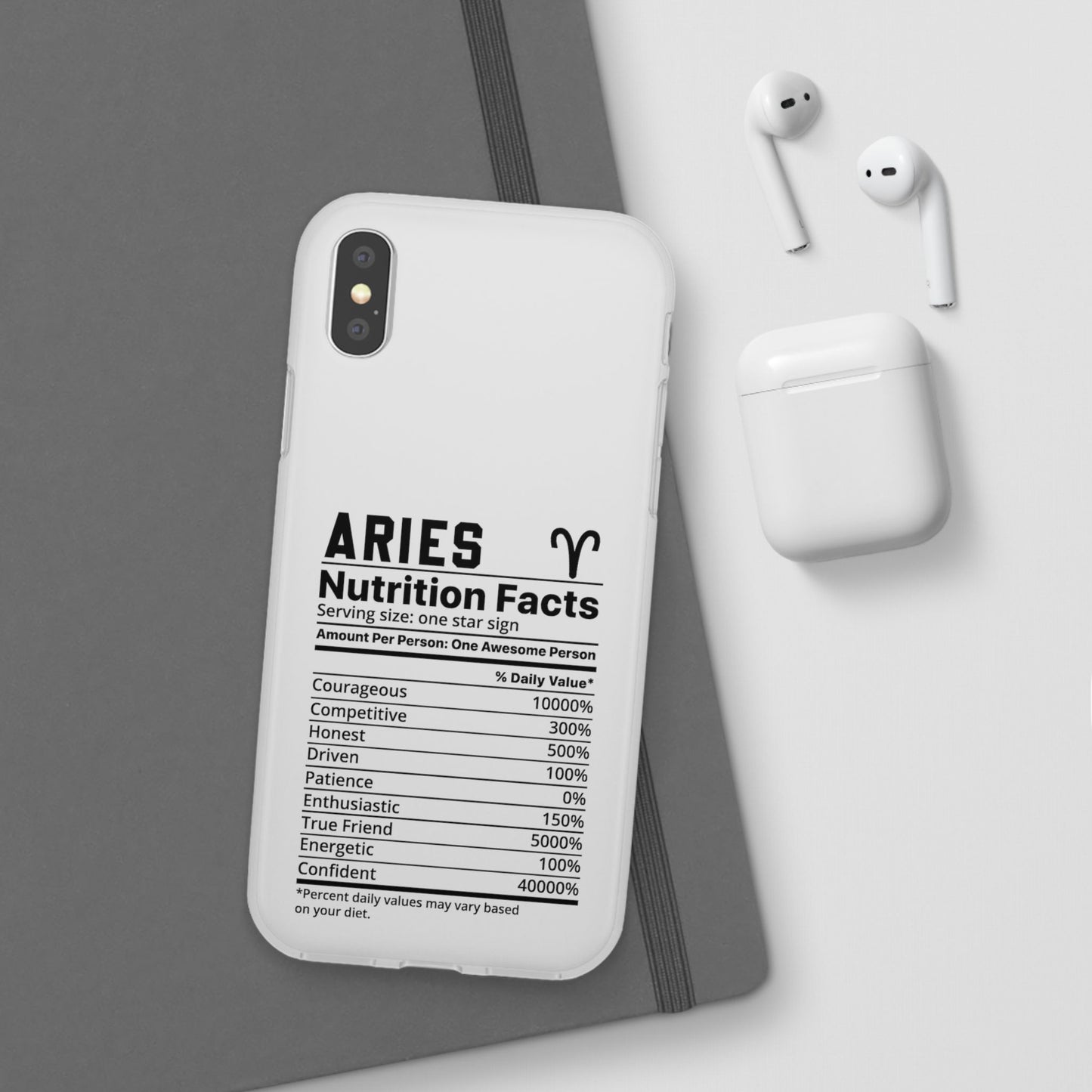 Aries Nutrition Flexi Cases iPhone/Samsung with Gift Wrapping Option