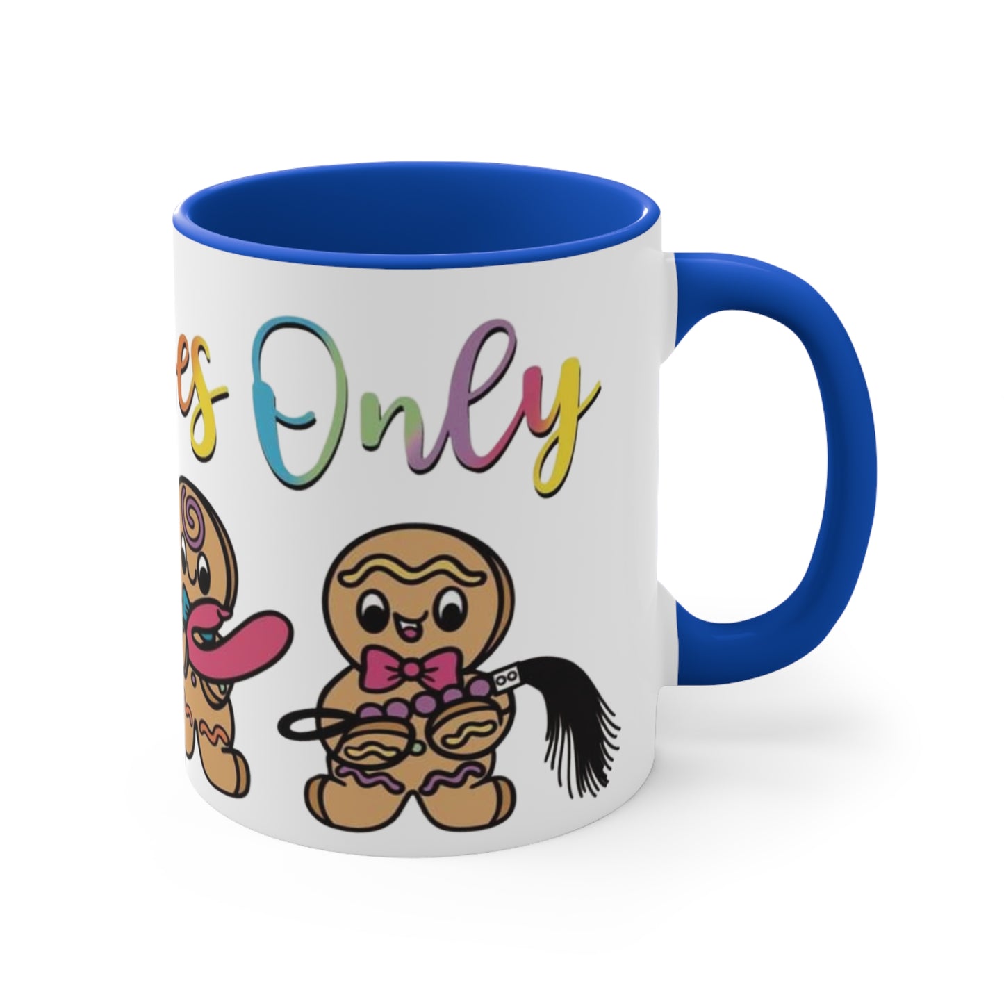 Good Vibes Only Colorful Accent Mug 11oz - For Adults Only