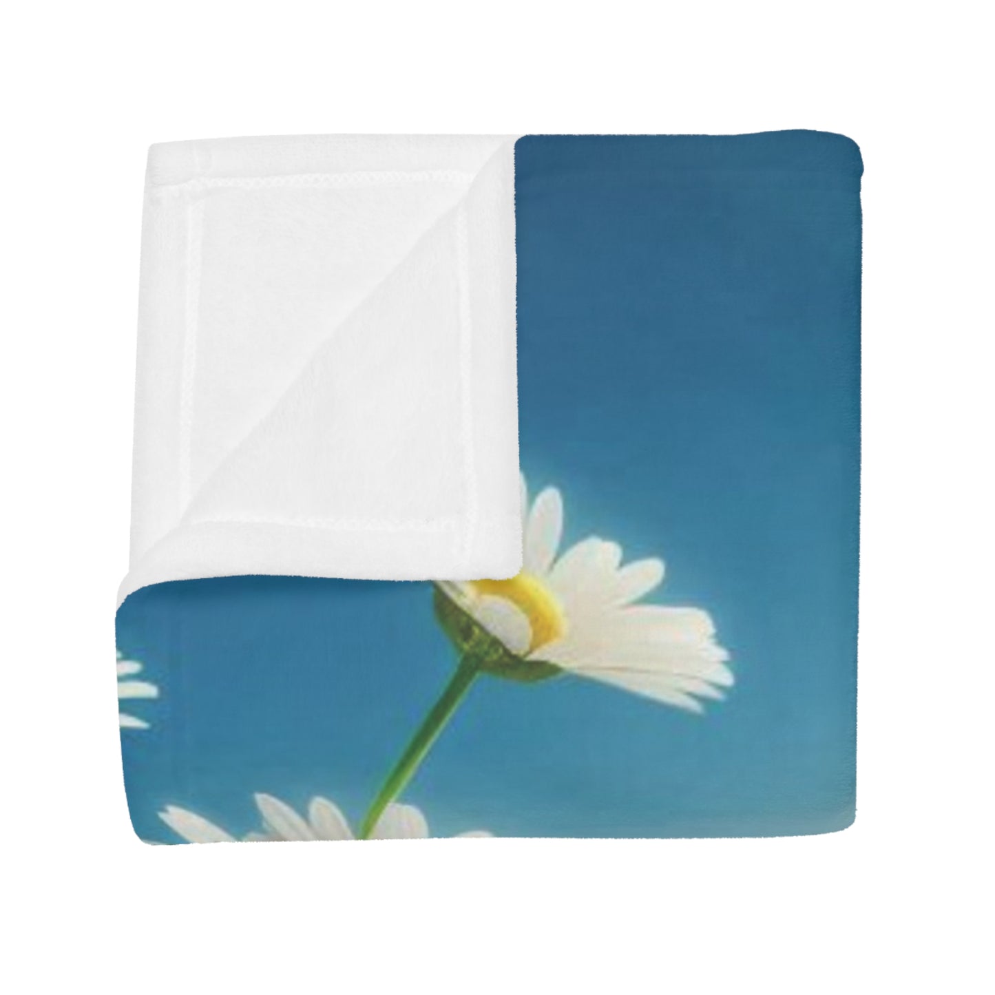 Daisies #1 Plush Fleece Blanket