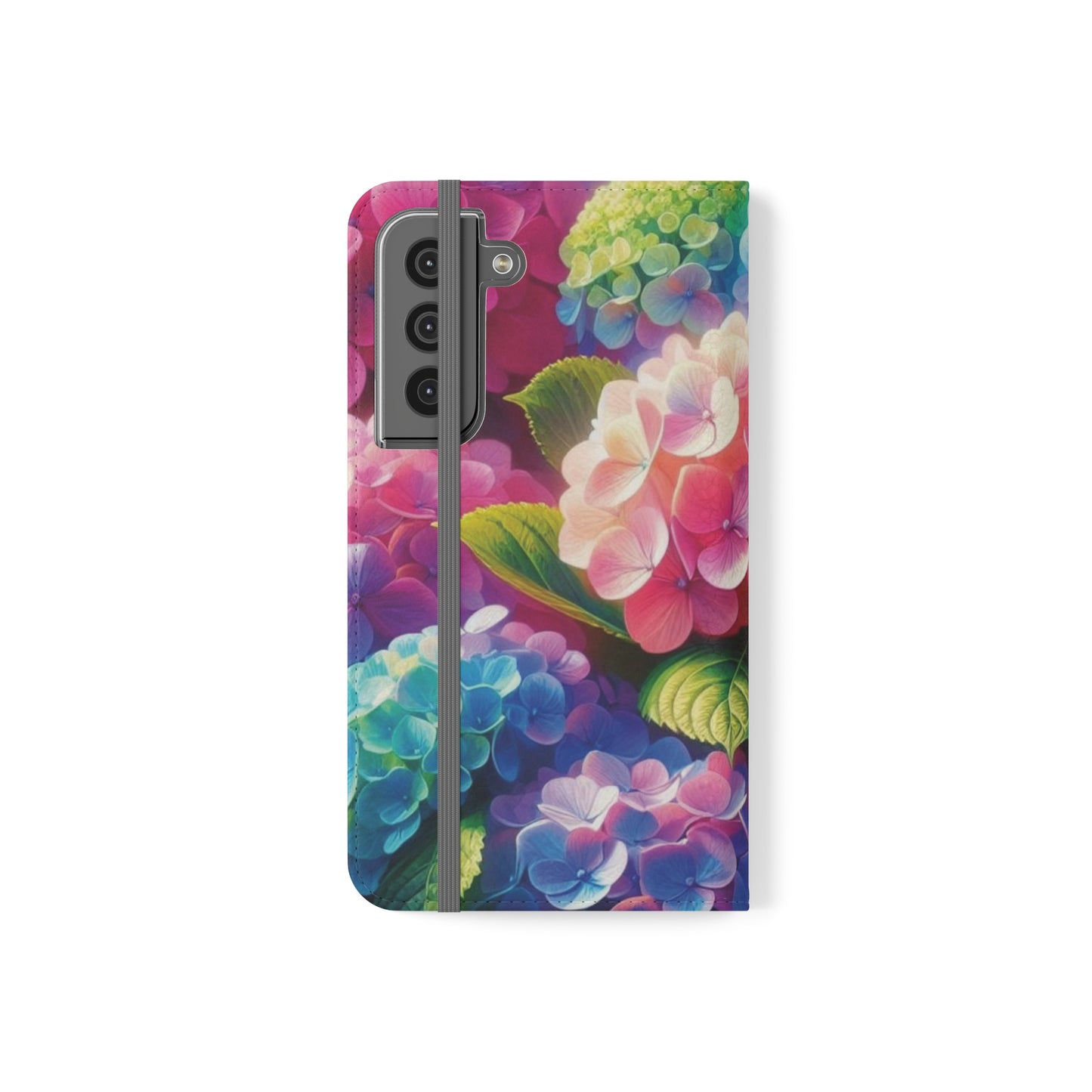 Hydrangea Flip Cases iPhone/Samsung