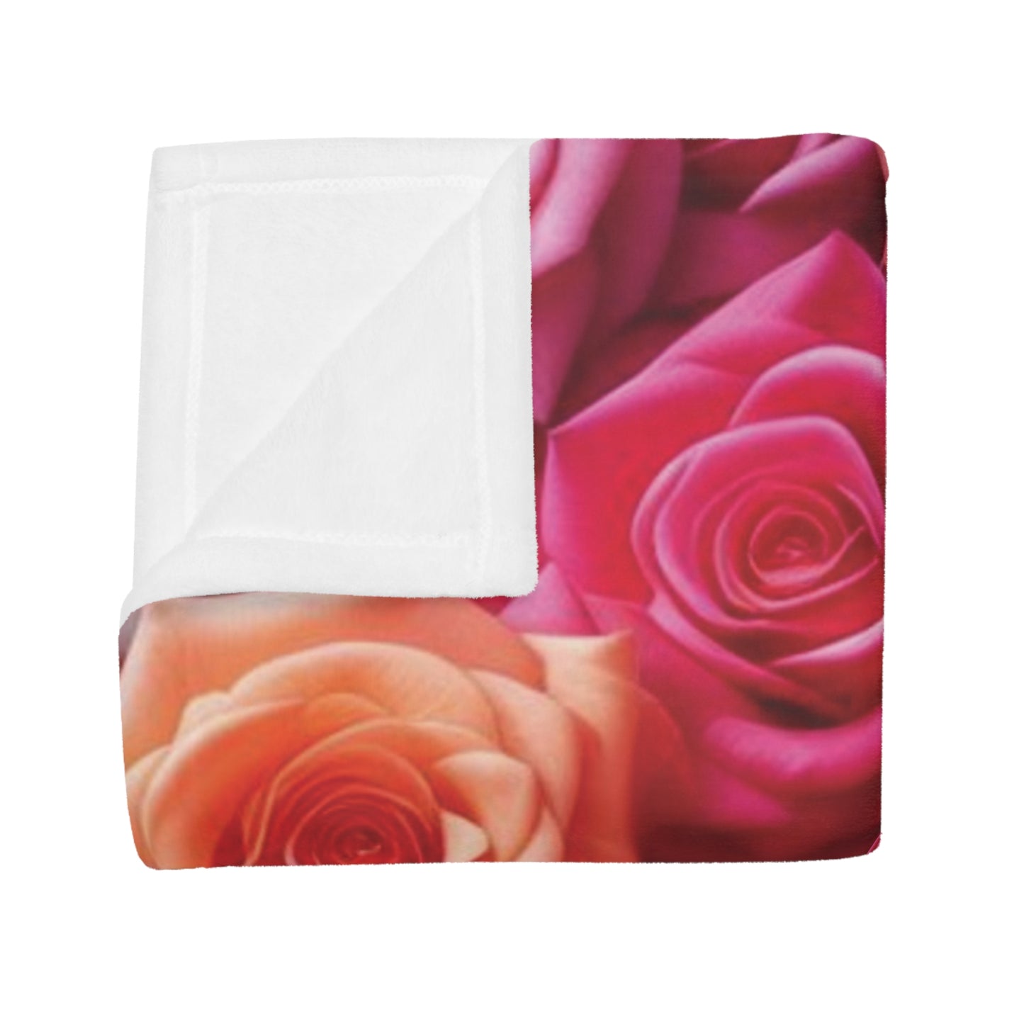 Roses #3 Plush Fleece Blanket