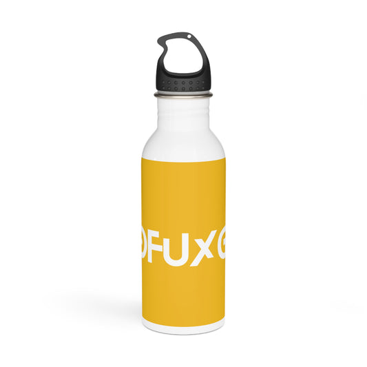 ZROFUXGVN Stylish Stainless Steel Water Bottle - Eco-Friendly, Durable, Perfect for On-the-Go - Yellow