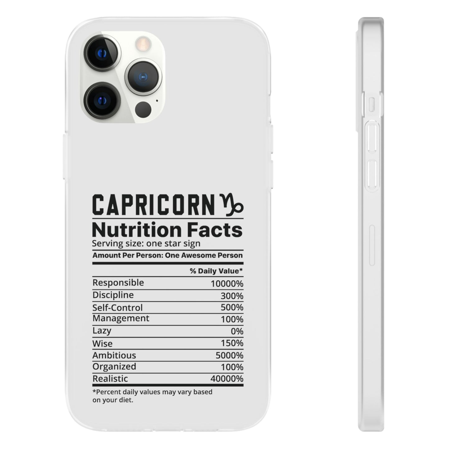 Capricorn Nutrition Flexi Cases iPhone/Samsung with Gift Wrapping Option