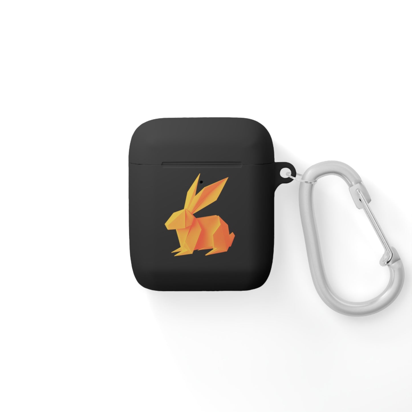 Origami Orange Bunny AirPods and AirPods Pro Case Cover