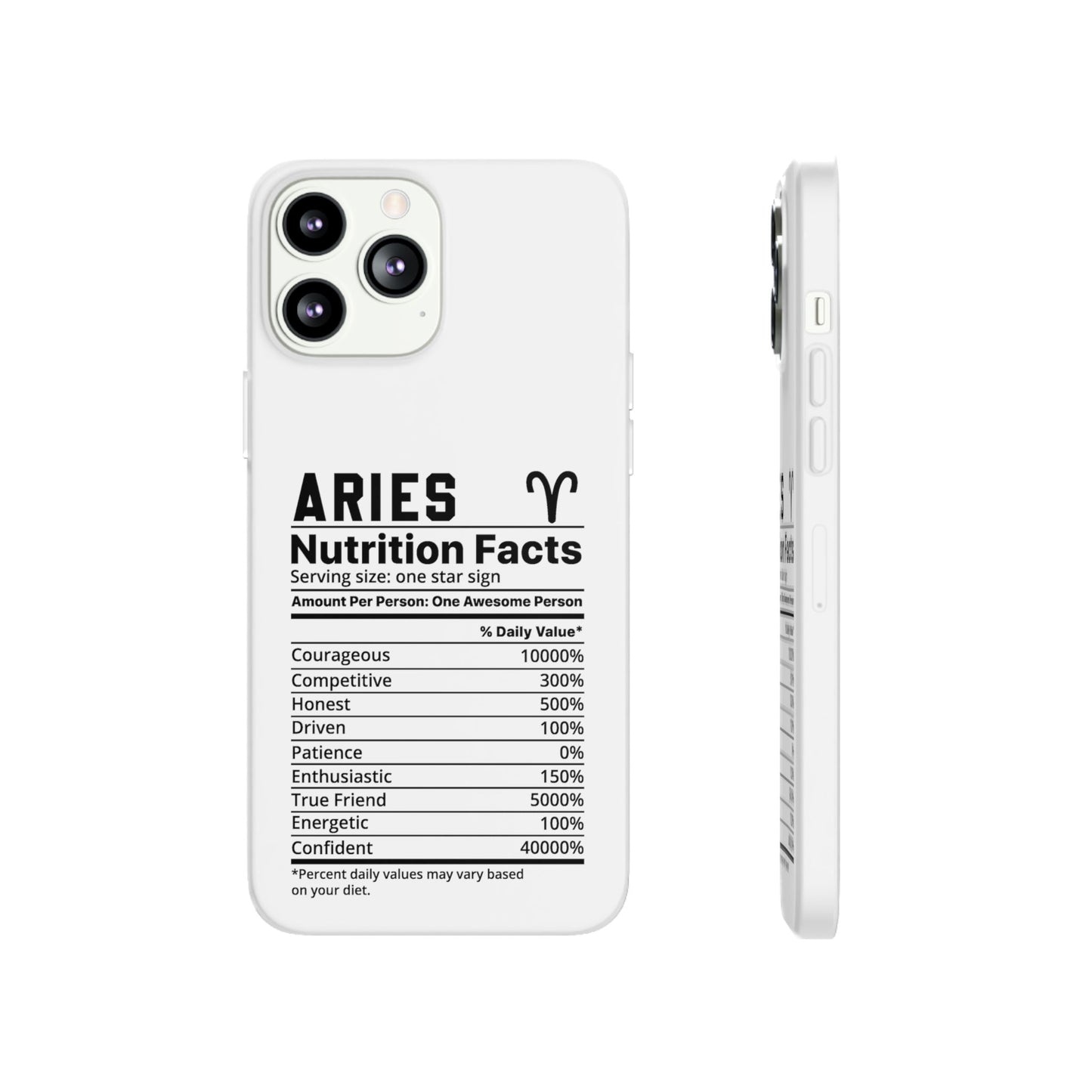 Aries Nutrition Flexi Cases iPhone/Samsung with Gift Wrapping Option